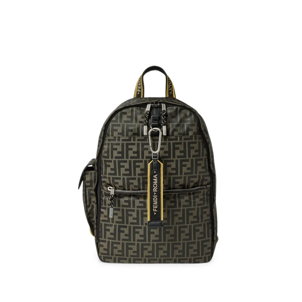 Fendi Brown Backpacks Men - 1