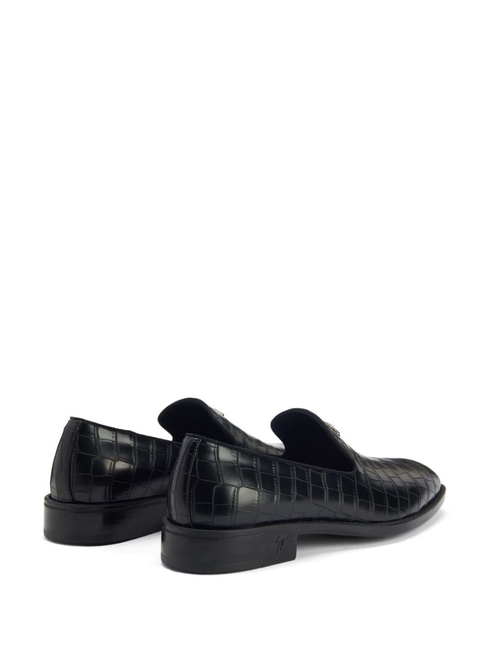 Imrham crocodile-effect loafers - 3