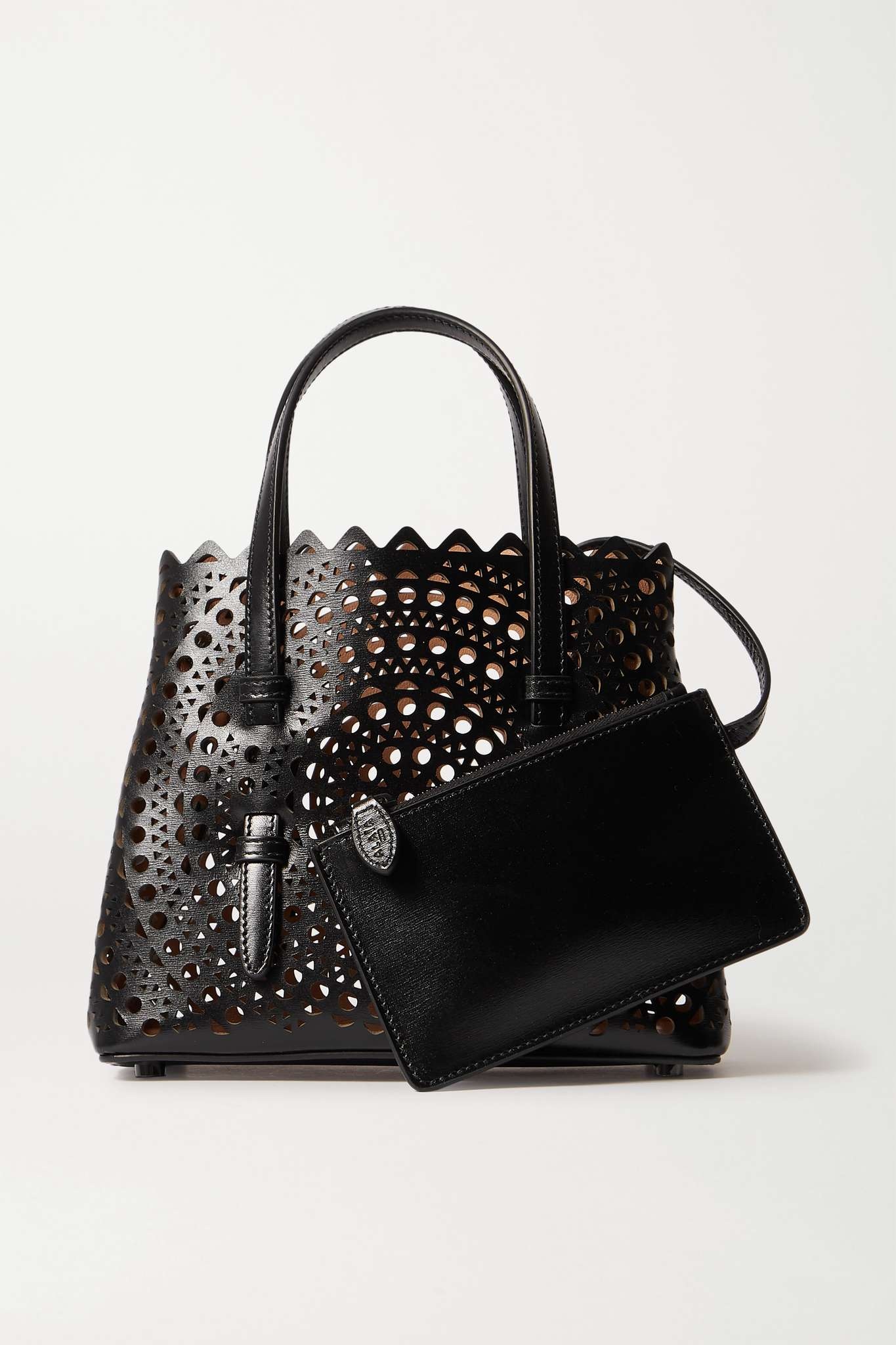 Le Mina 16 Vienne Wave leather tote - 7