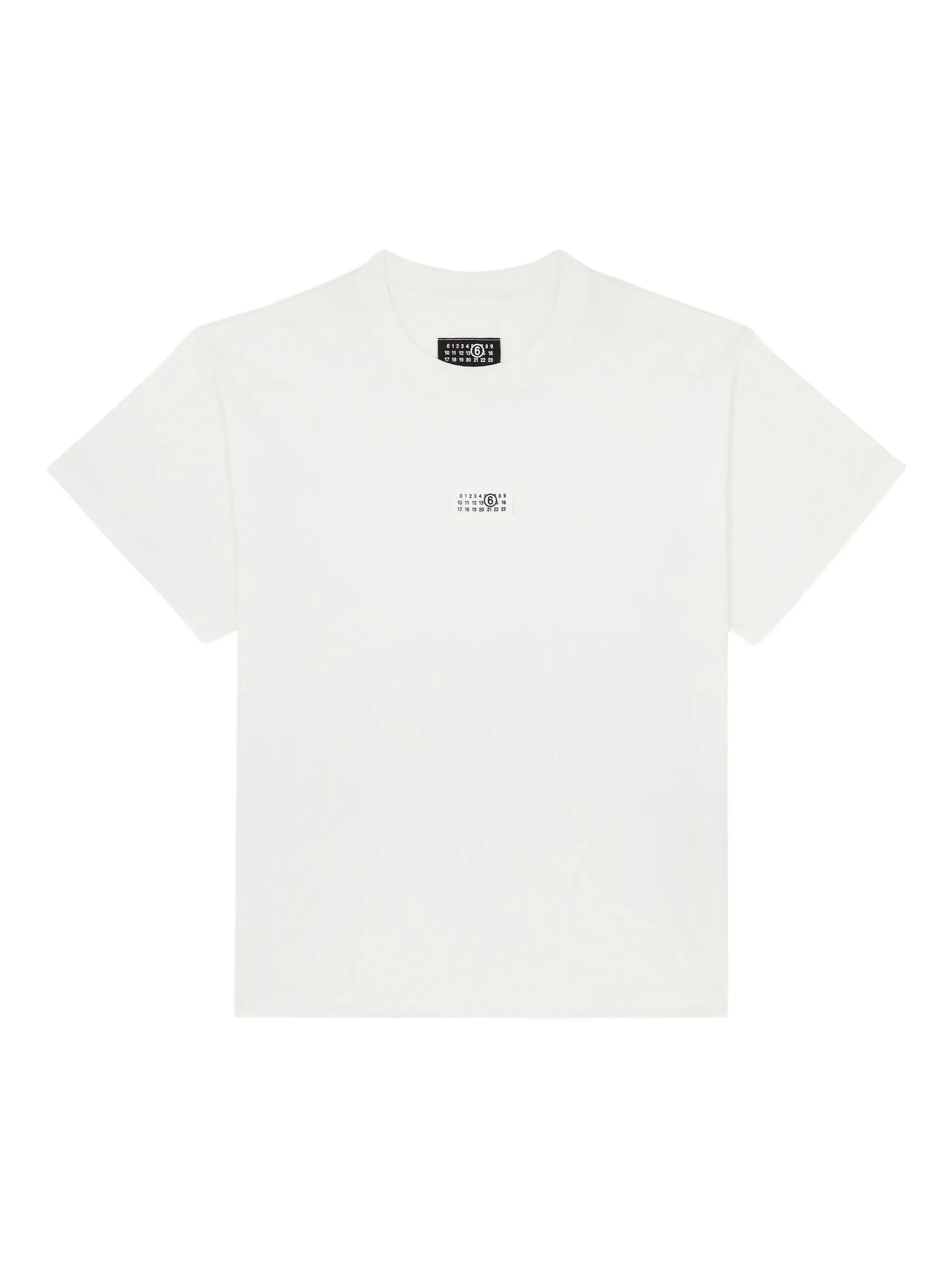 Mm6 Maison Margiela Round-neck Graphic Logo T-Shirt - 1