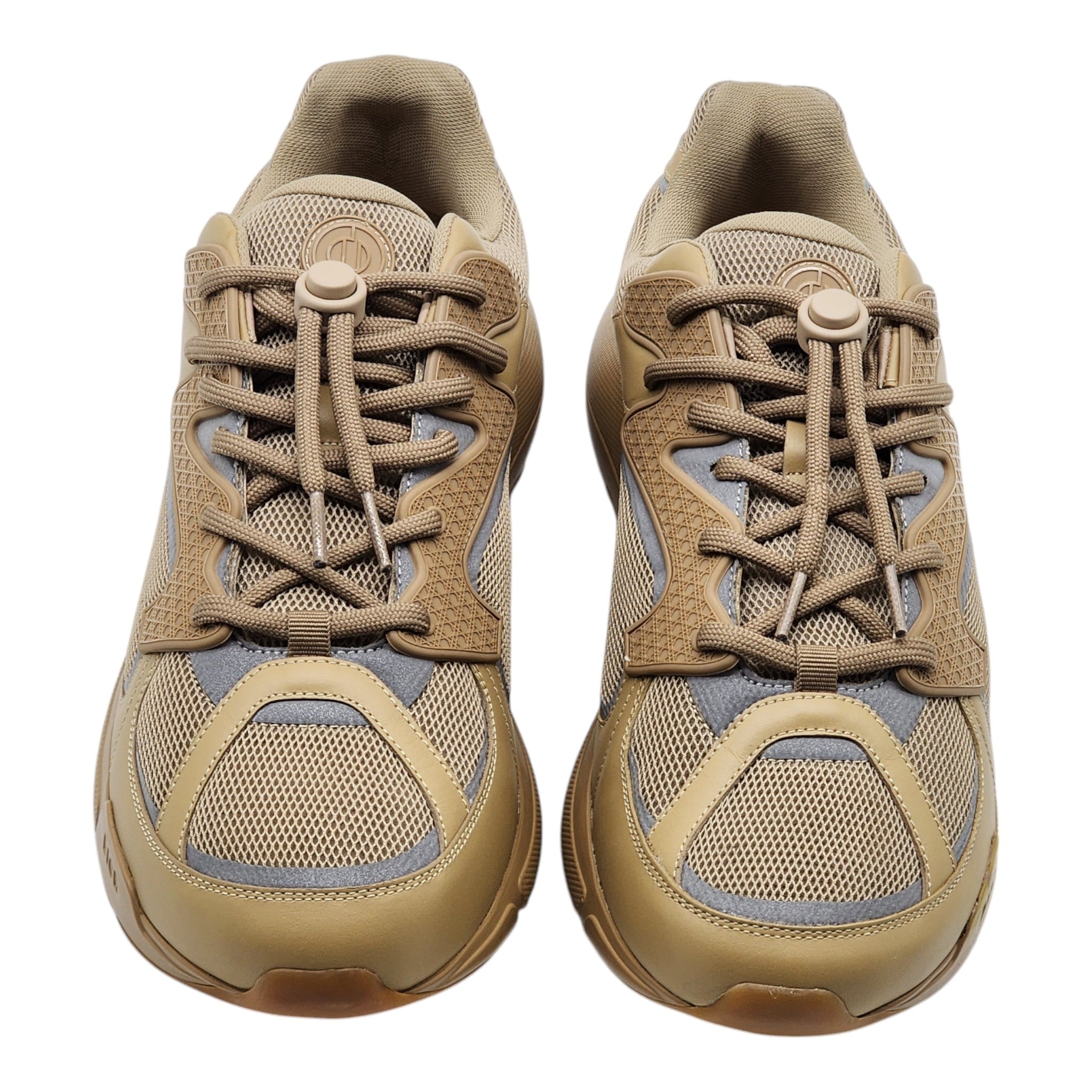 Dior B24 Sneakers - Mesh and Leather - Beige 46 - 3