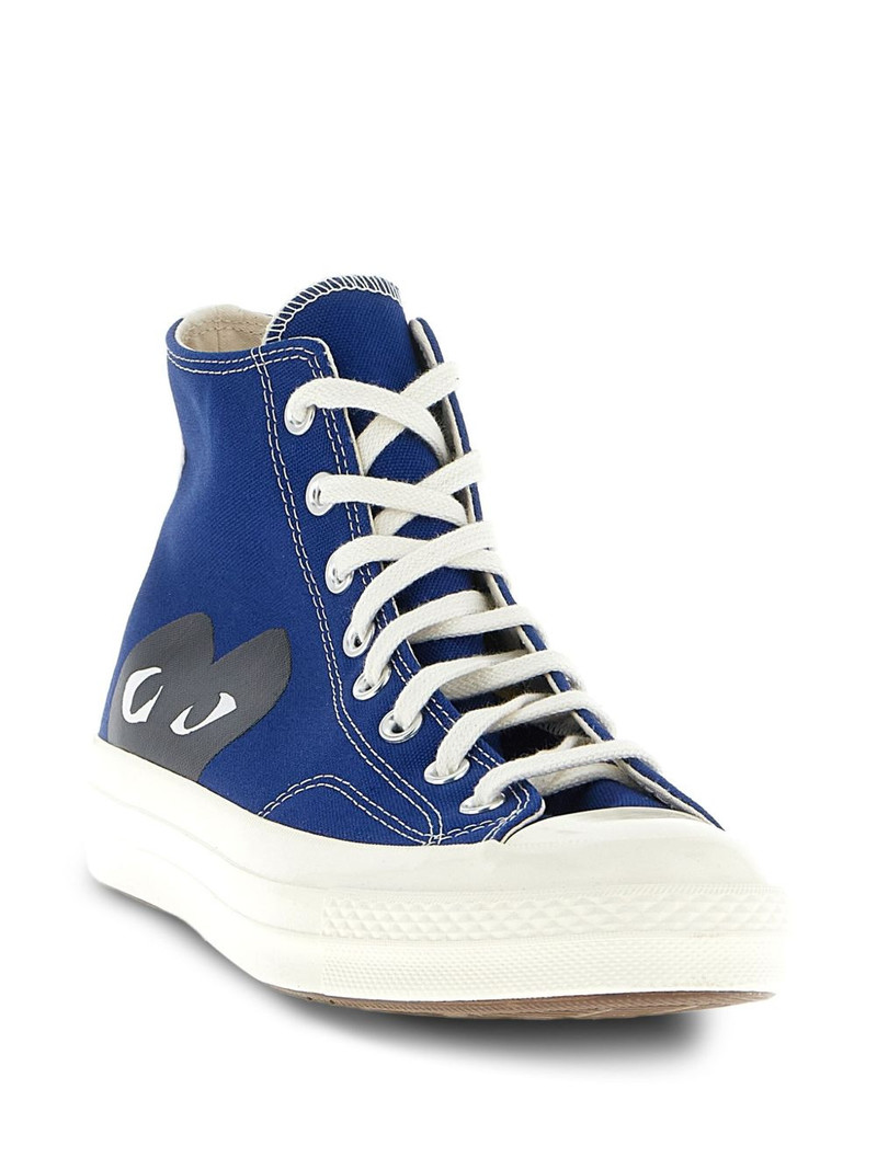 Comme des Garçons PLAY x Converse Chuck 70 high-top sneakers outlook