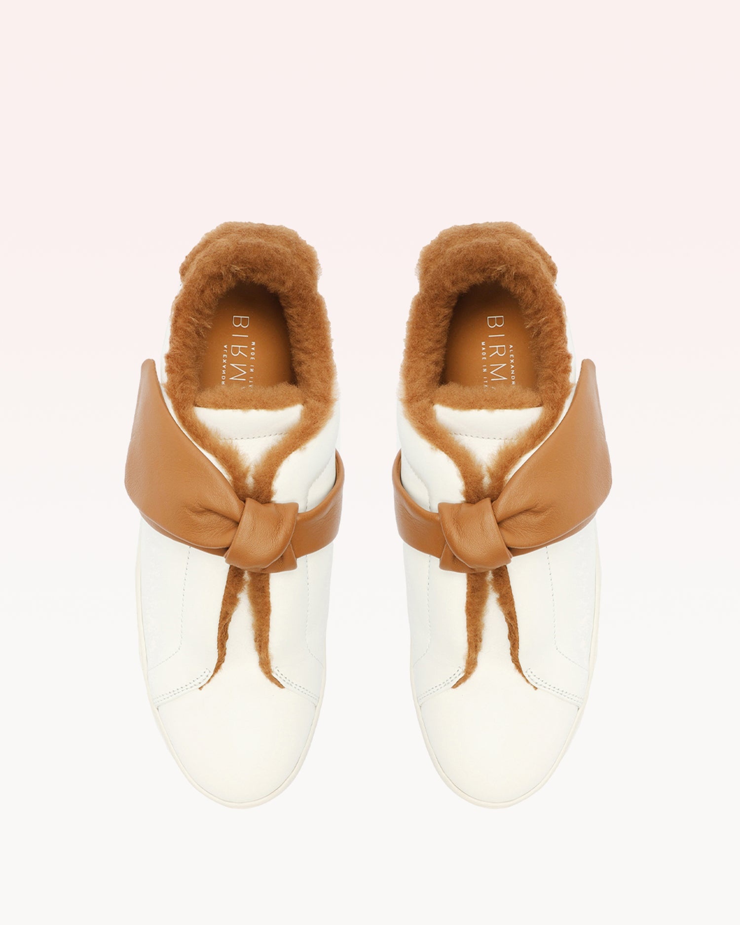 ASYMMETRIC CLARITA SNEAKER MONTONE COGNAC - 3