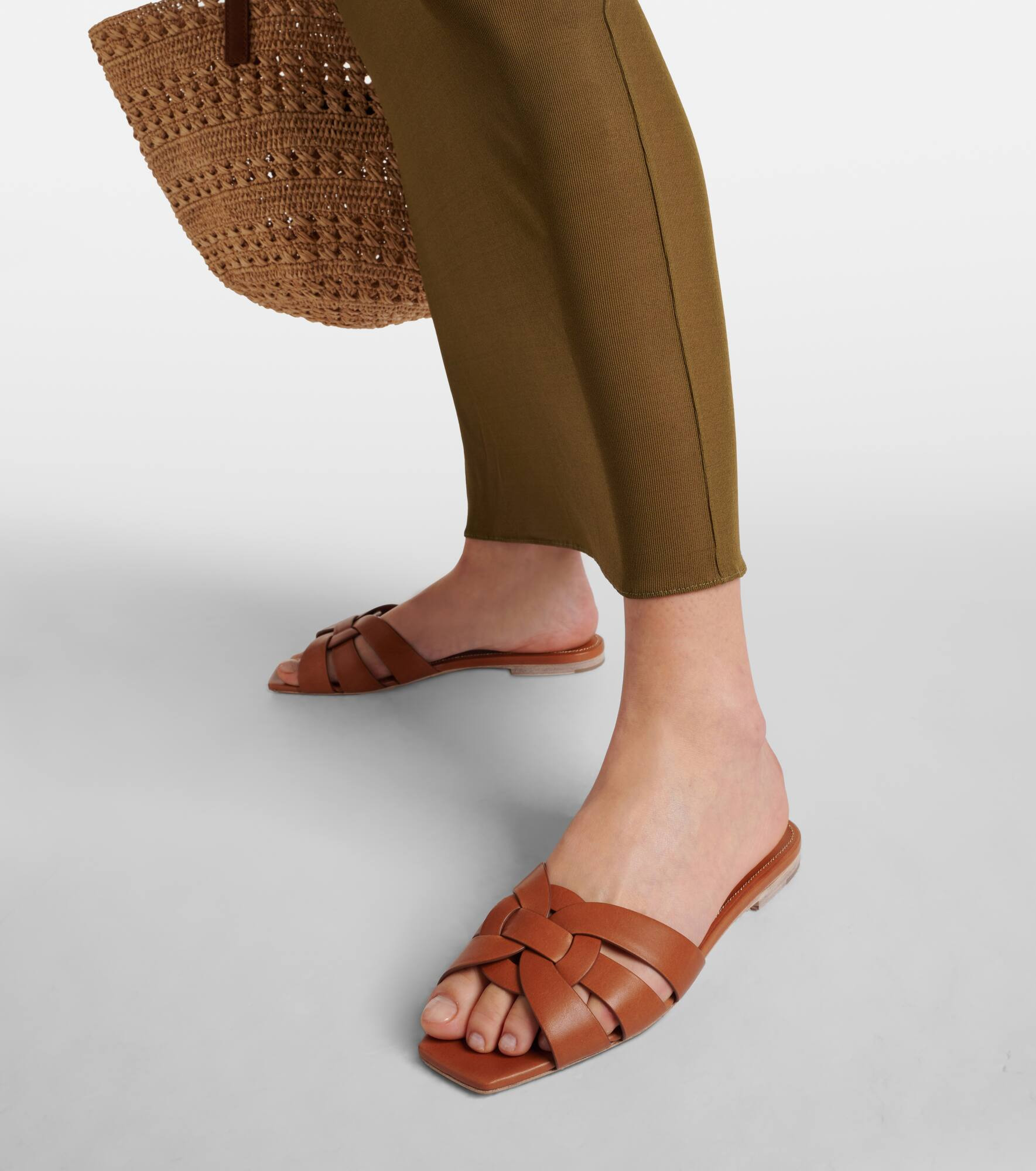 Tribute Nu Pieds 05 leather slides - 4