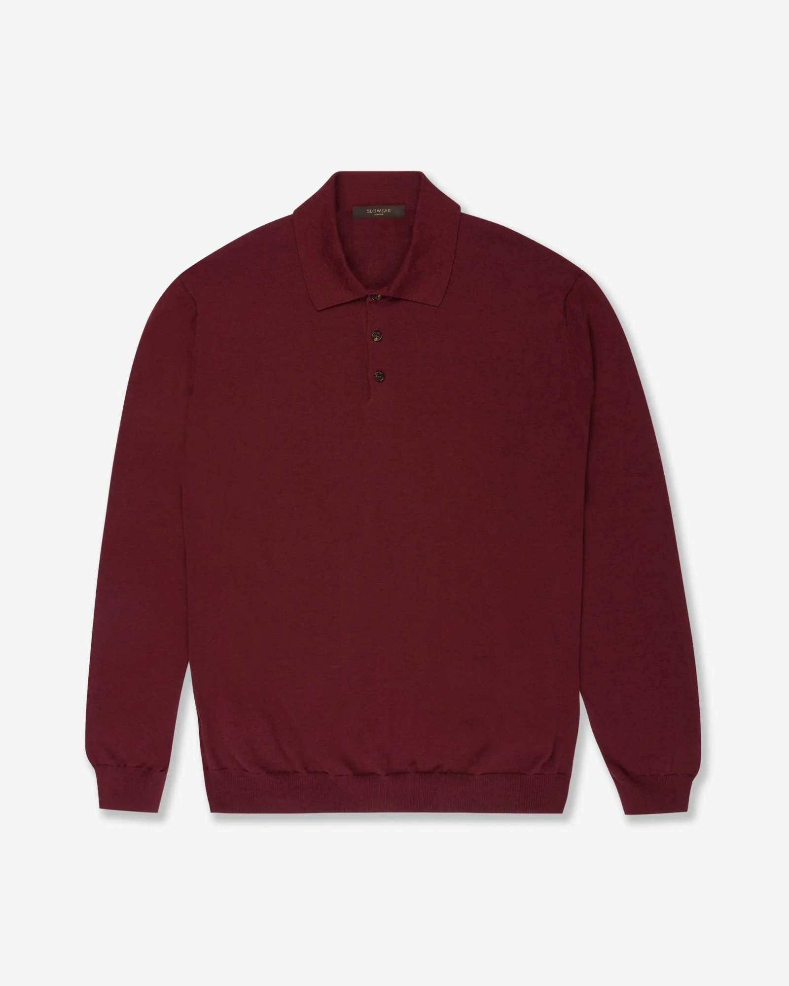 Slim fit cotton and silk polo shirt - 1