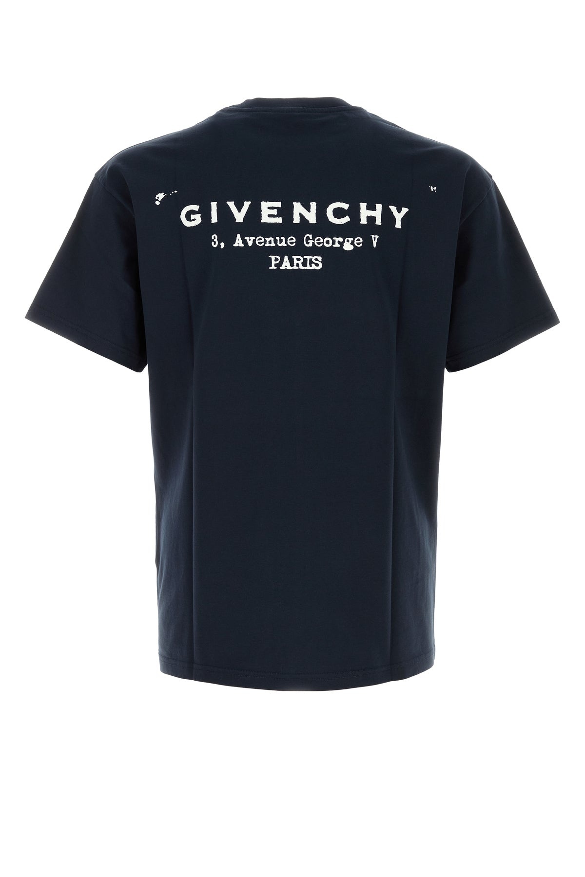 Dark blue cotton t-shirt - 2