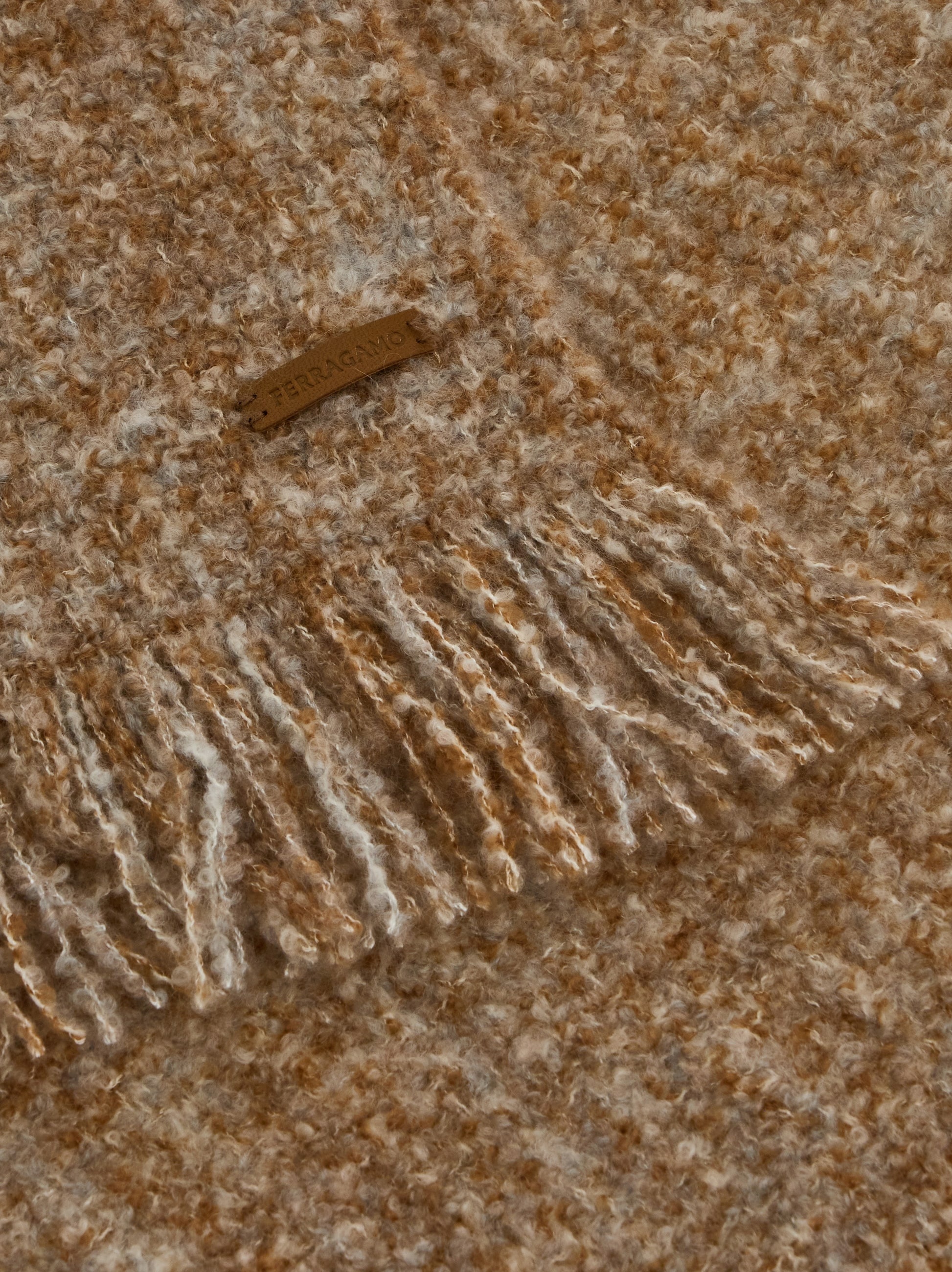 Bouclé scarf - 2