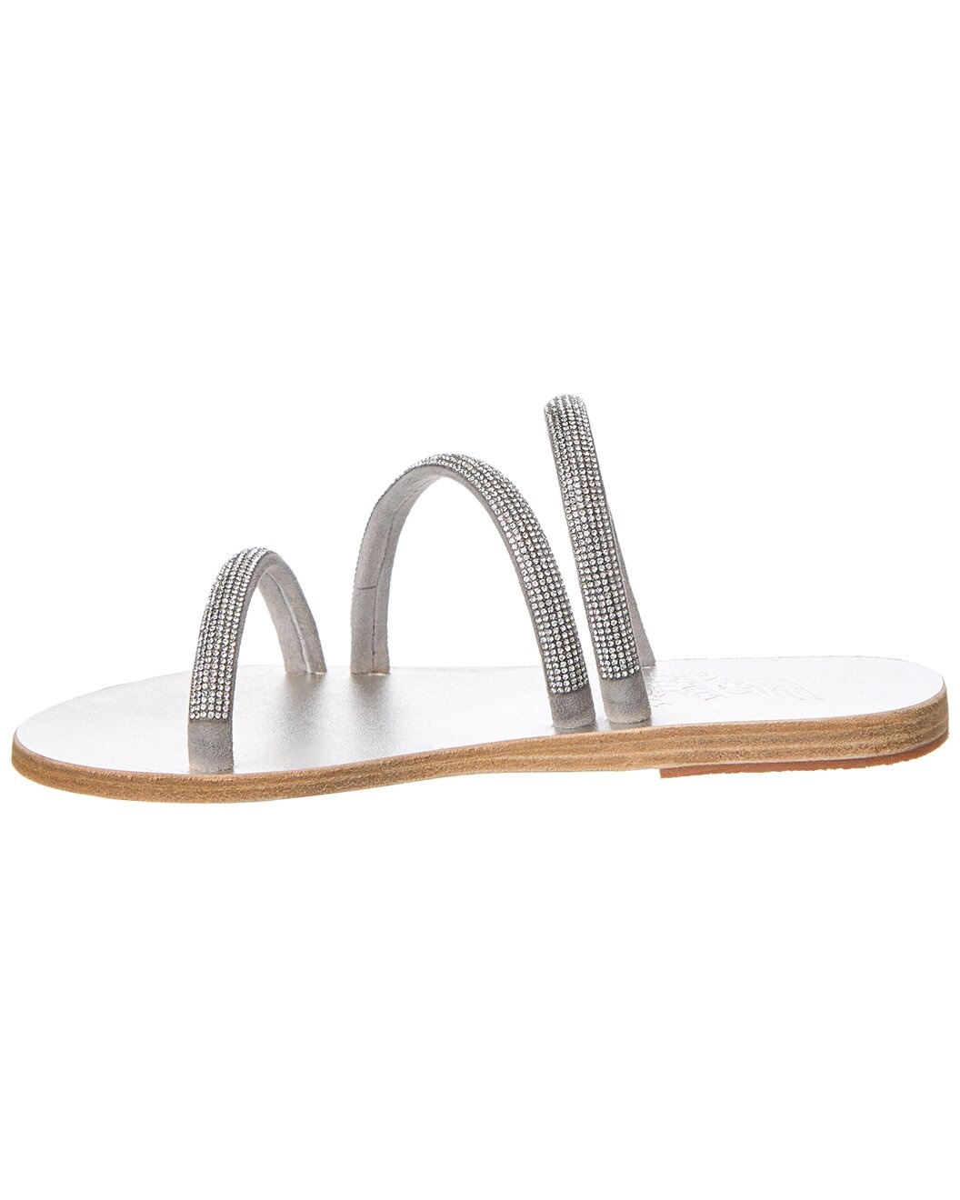Ancient Greek Sandals Polytimi Diamante Suede Sandal - 2