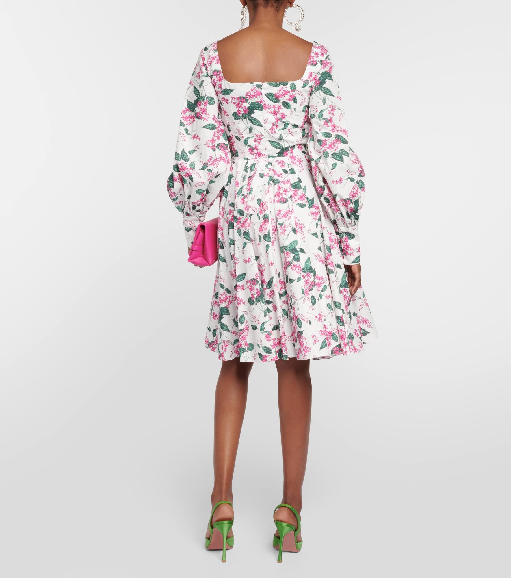 Yasmina floral cotton minidress - 3
