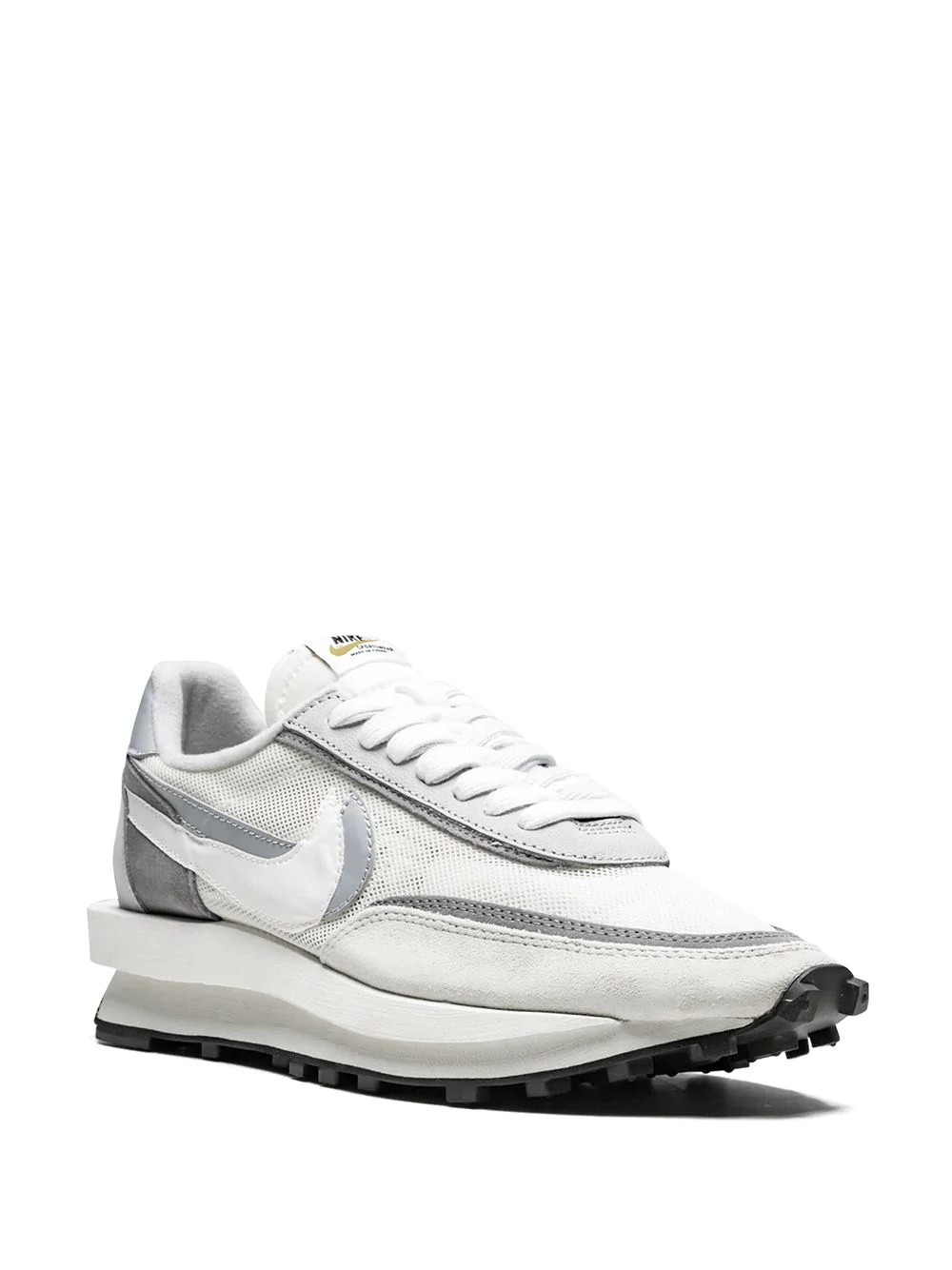 x sacai LdWaffle "White/Grey" sneakers - 2