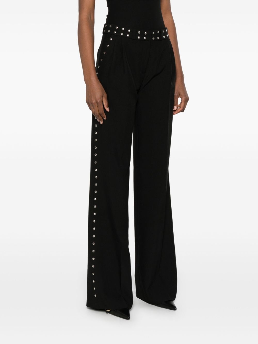 studded tailored trousers - 3