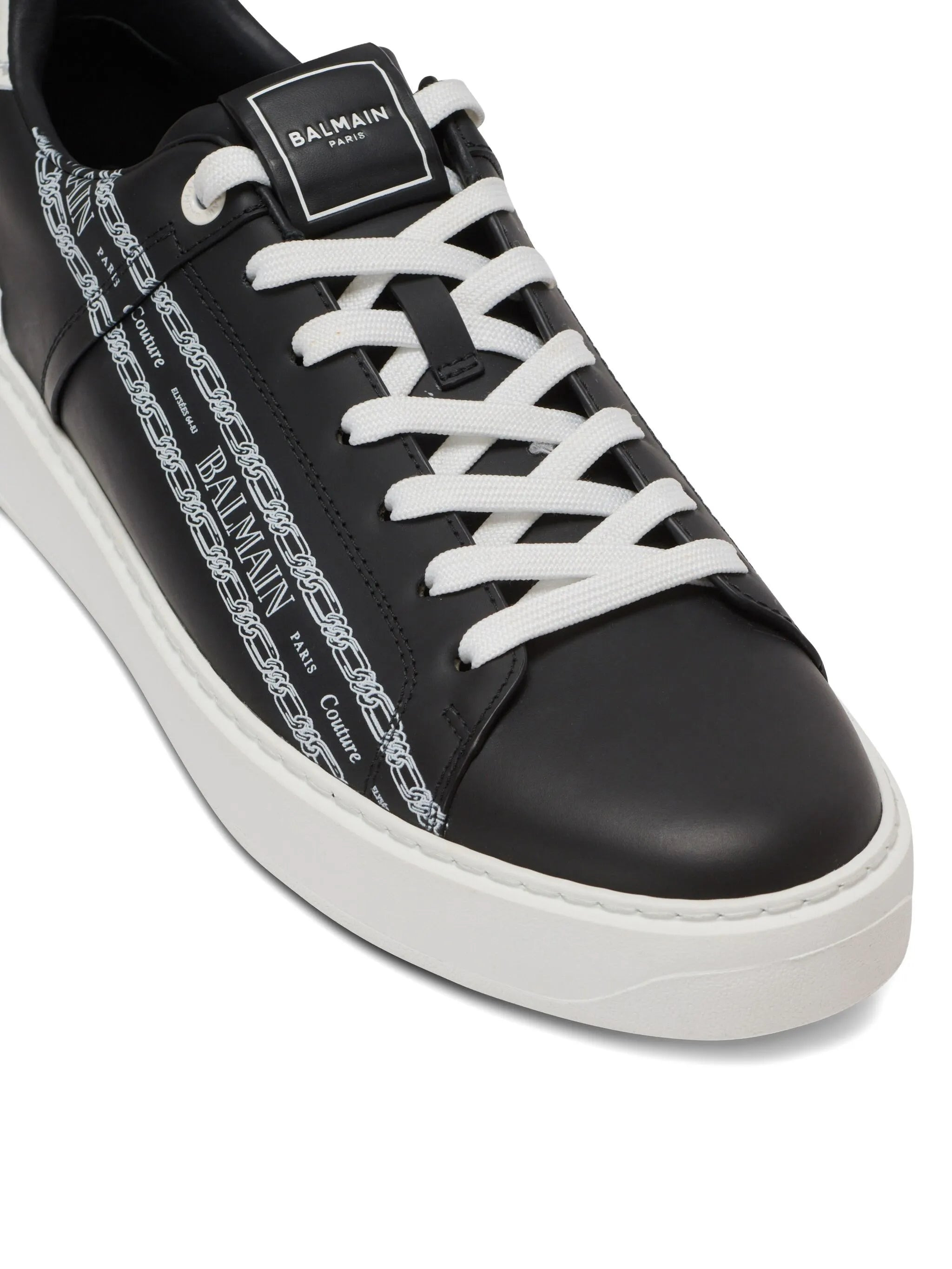 Balmain Leather Sneakers - 5