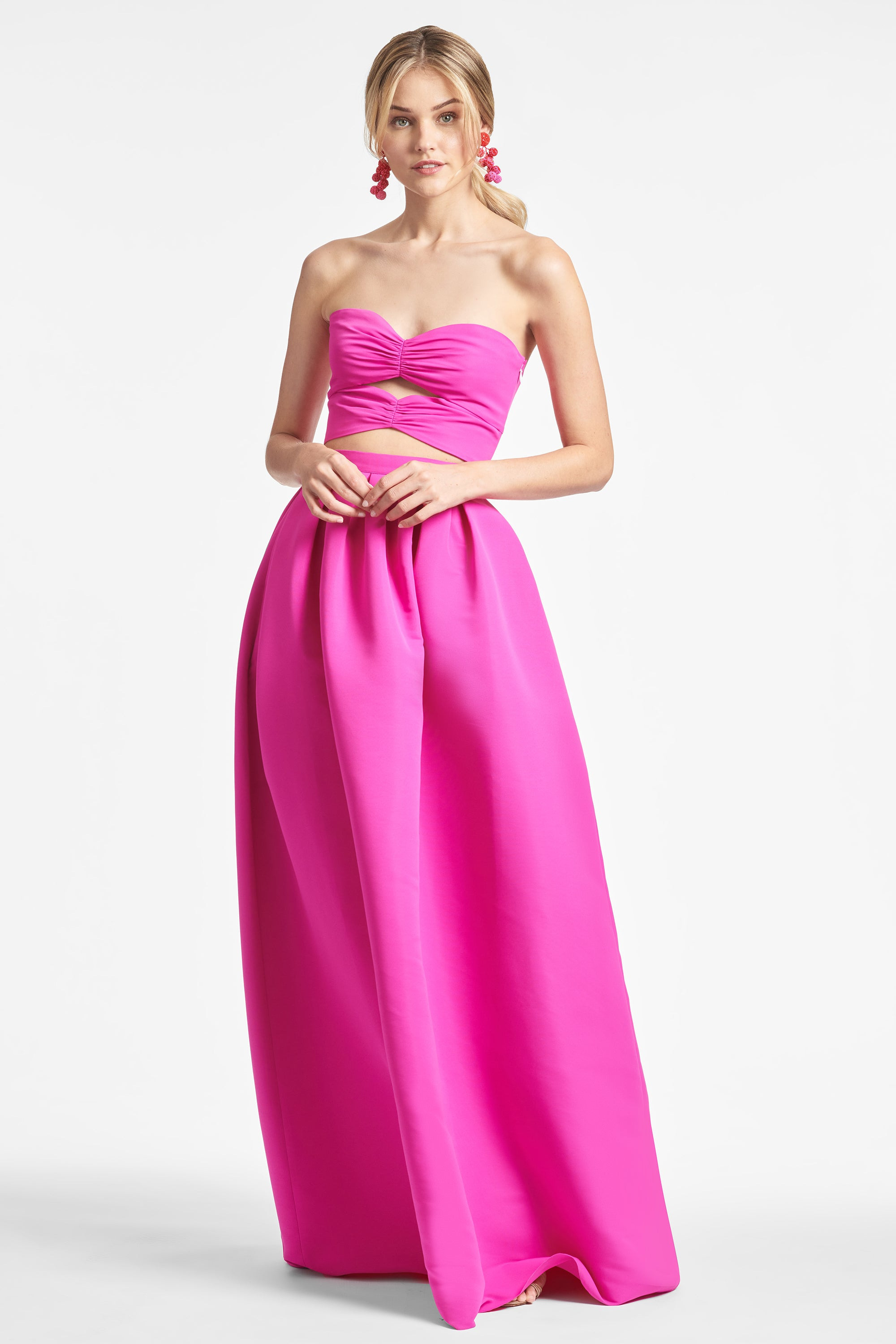 Ava Skirt - Cerise - 1