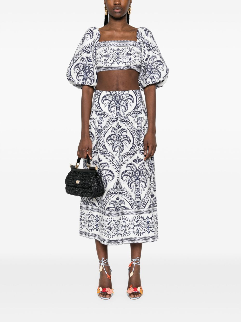 tropical cameo top - 2