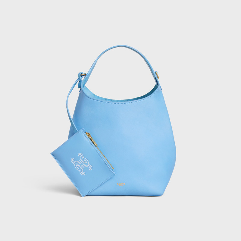SMALL HOBO IN SUPPLE SMOOTH CALFSKIN 1