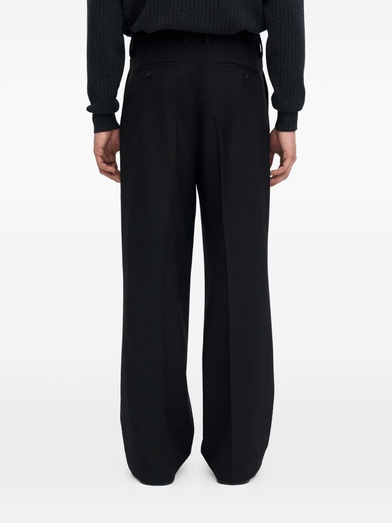 pleated wide trousers 4