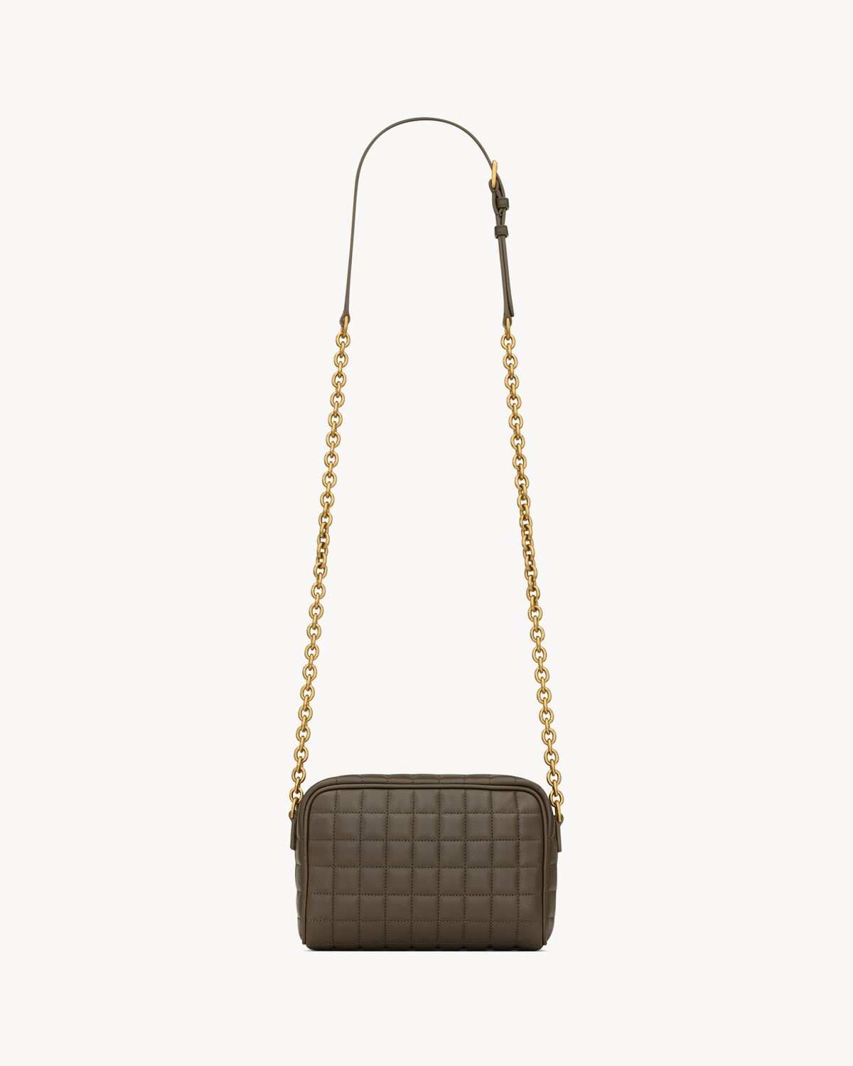 CASSANDRE MATELASSÉ CARRÉ MINI CAMERA BAG IN LAMBSKIN - 3