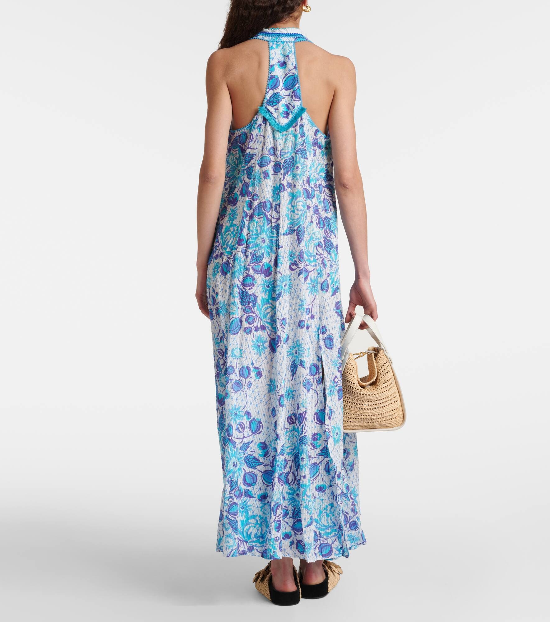 Cotton midi dress - 3