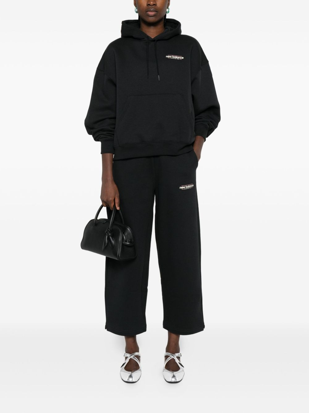 elastic-waistband logo sweatpants - 2