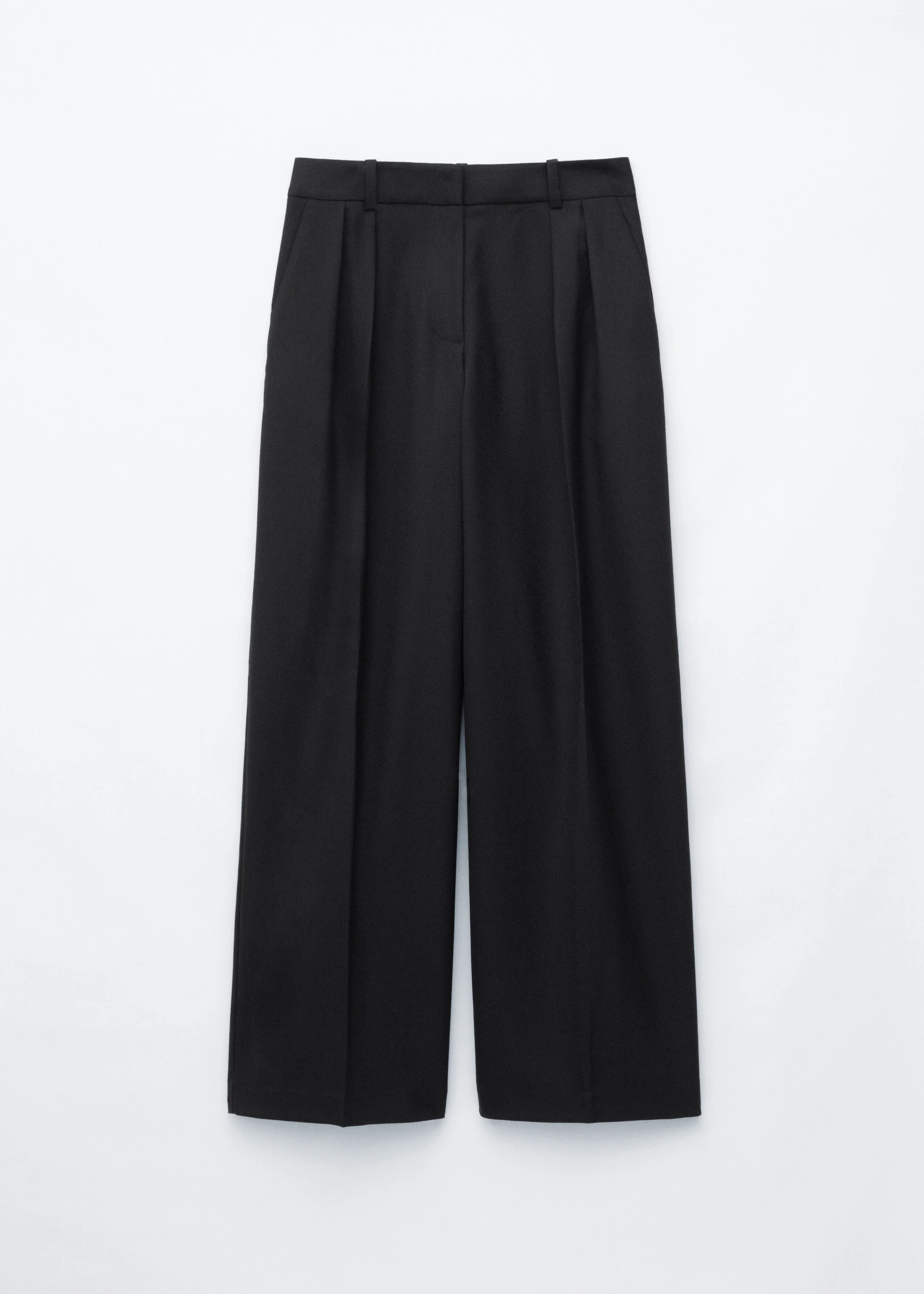 Wool-Blend Tailored Trousers - 1