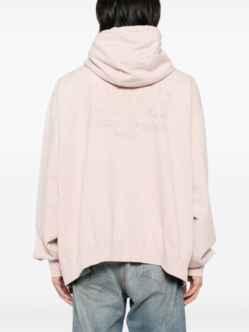 logo-embroidered hoodie - 4