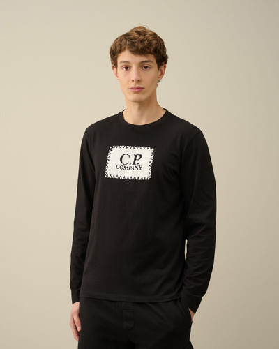 C.P. Company 30/1 Jersey Long Sleeved Logo T-shirt outlook