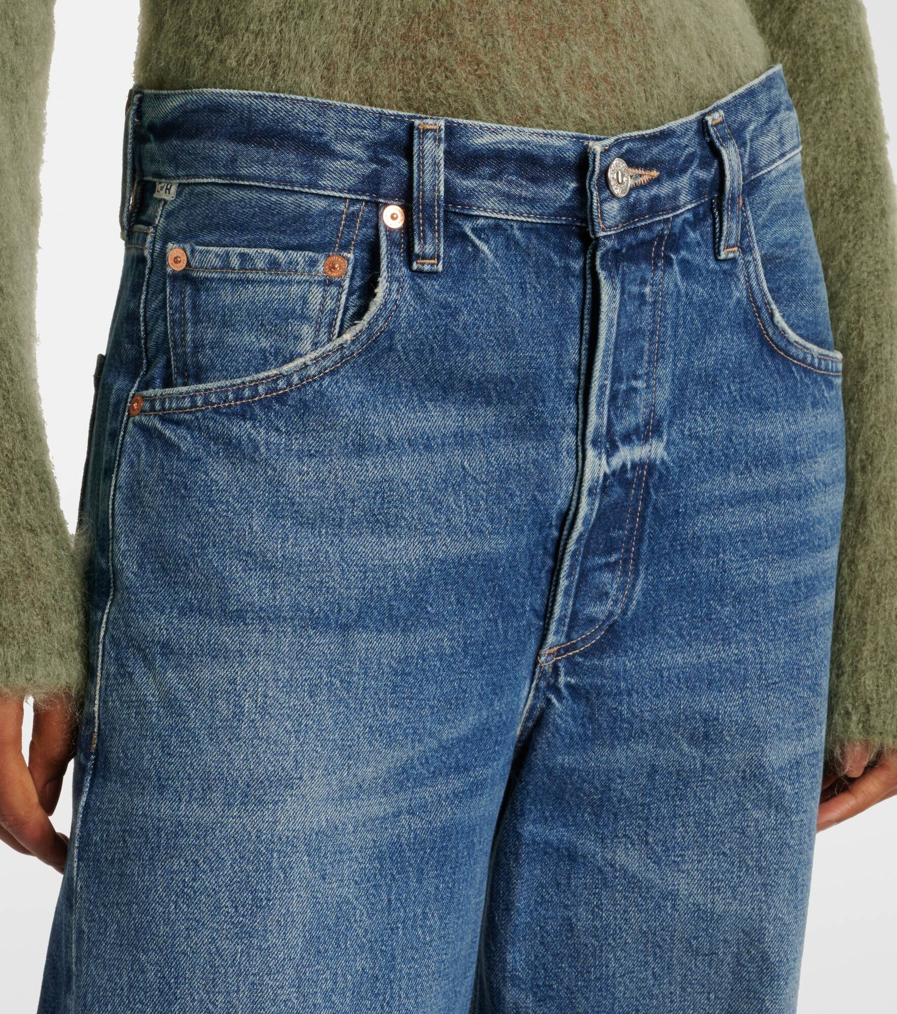 Ayla high-rise wide-leg jeans - 4
