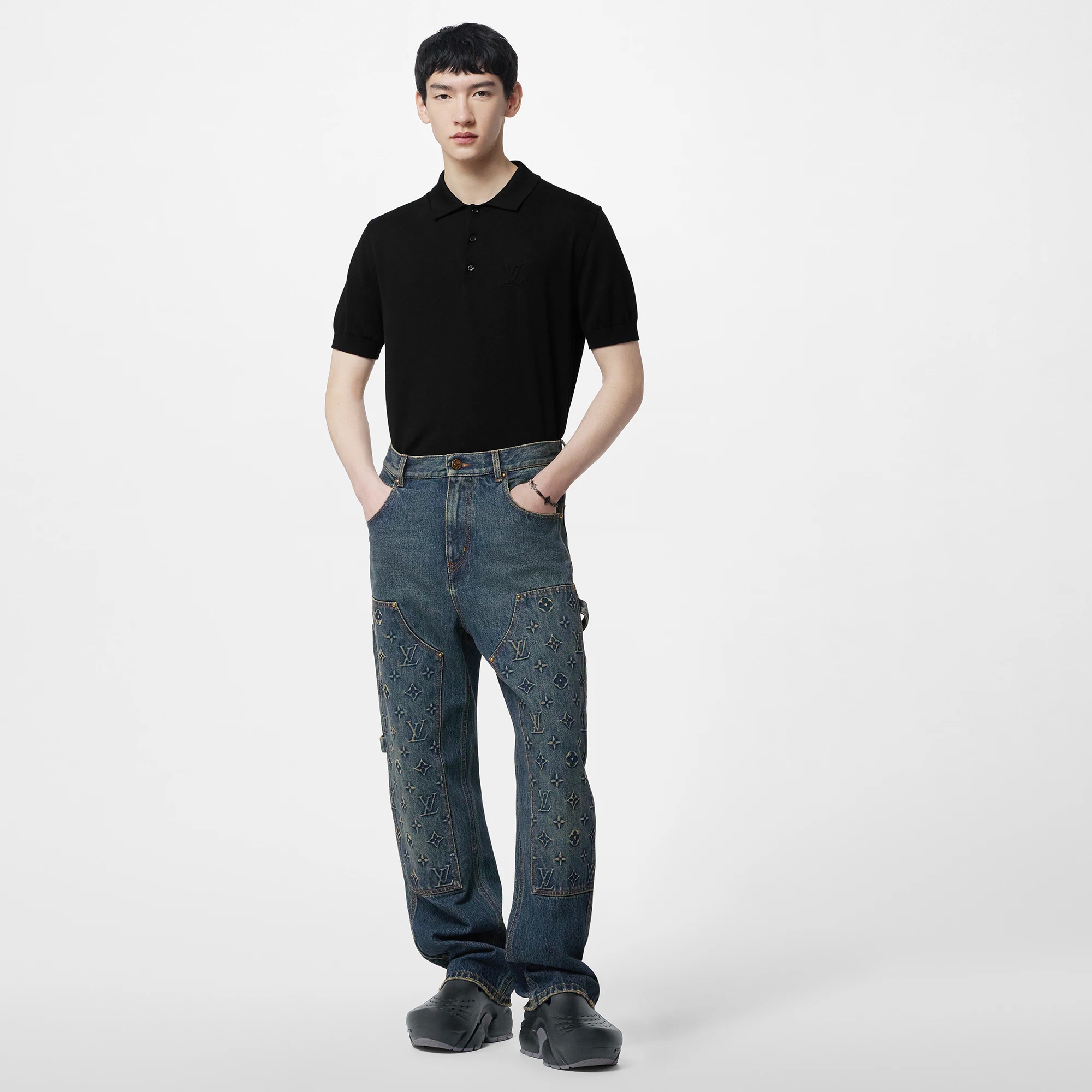 Cashmere And Cotton Blend Short-Sleeved Polo - 4