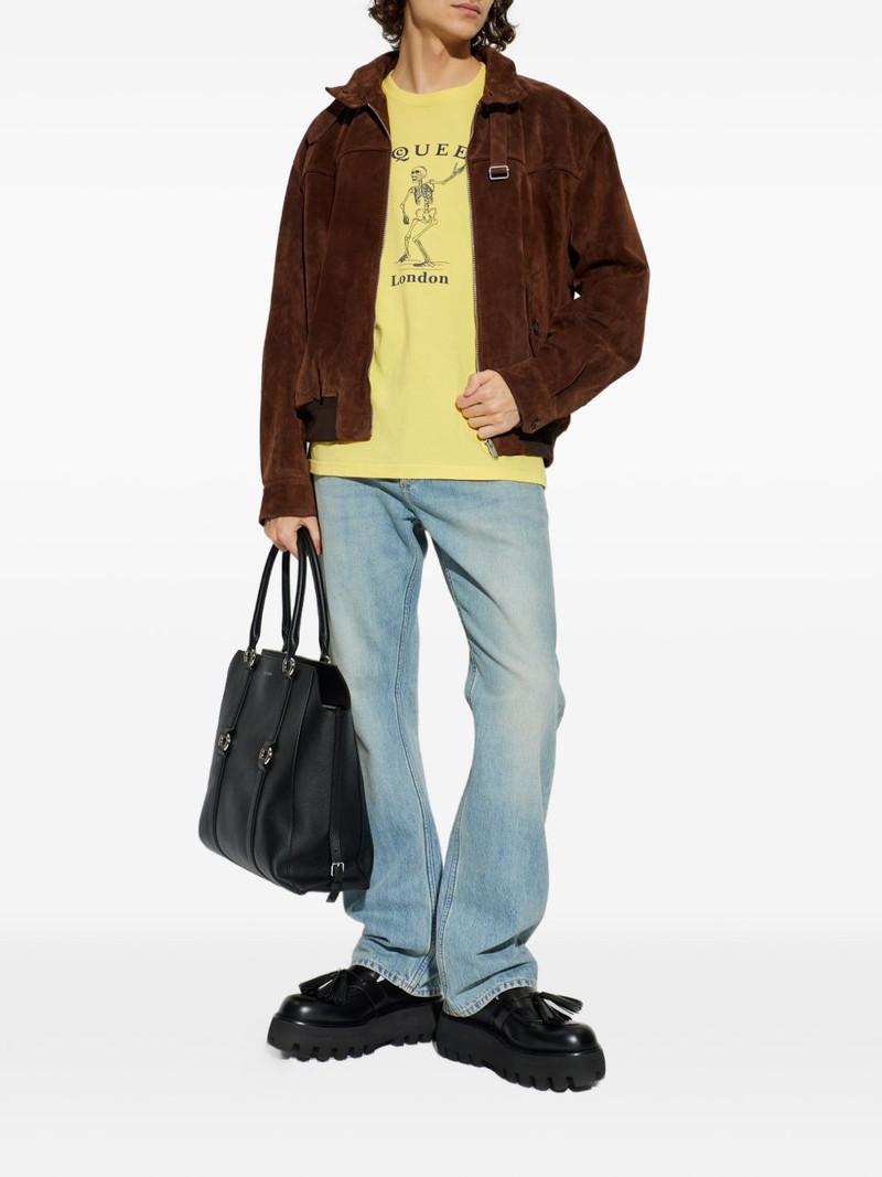 Alexander McQueen skeleton-graphic T-shirt outlook