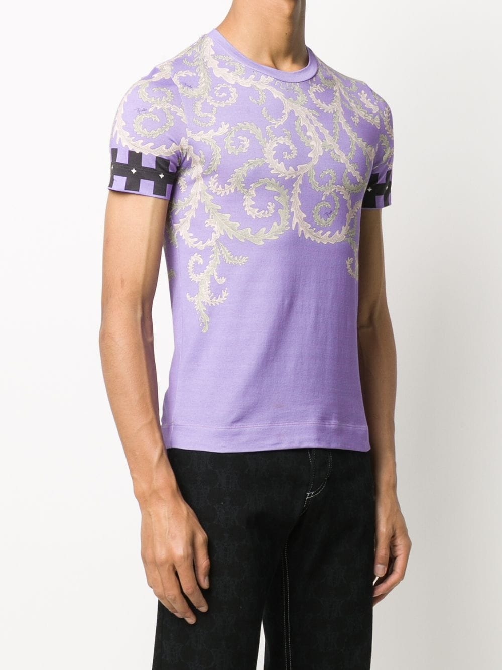 x Koché Selva pattern T-shirt - 4