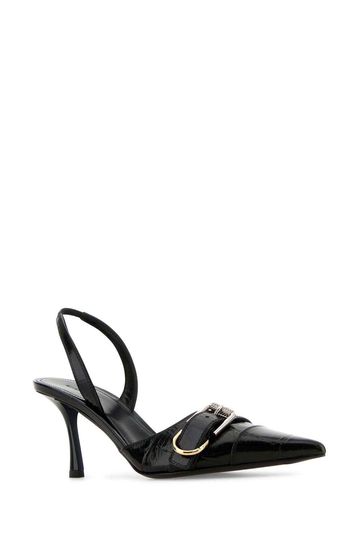 Black leather Voyou pumps - 2
