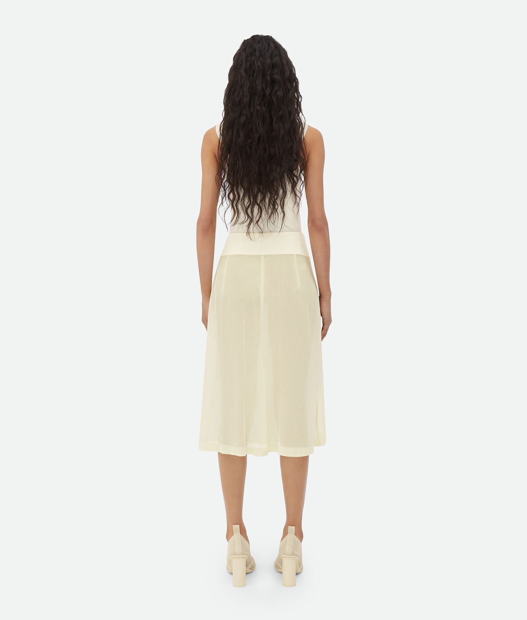 Light Cotton Gauze Skirt - 3