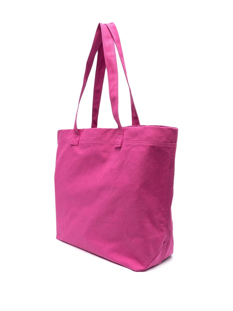 x DRKSHDW logo-print canvas tote bag 3