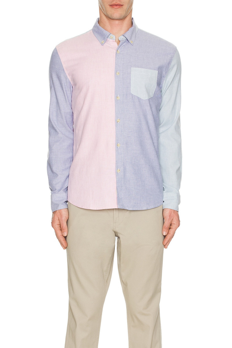 Marine Layer California Oxford Long Sleeve Shirt outlook