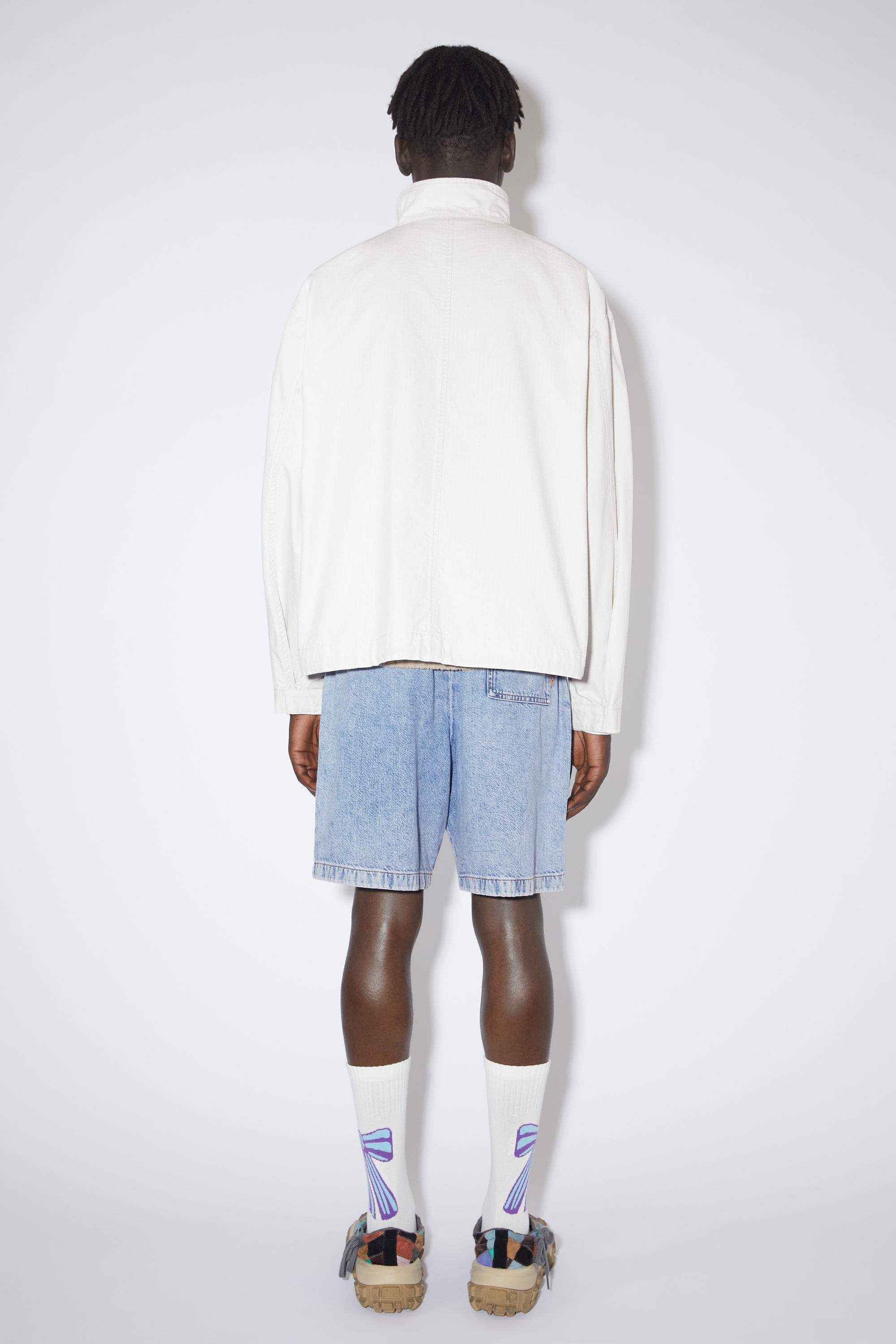 Ripstop jacket - Fog grey - 3