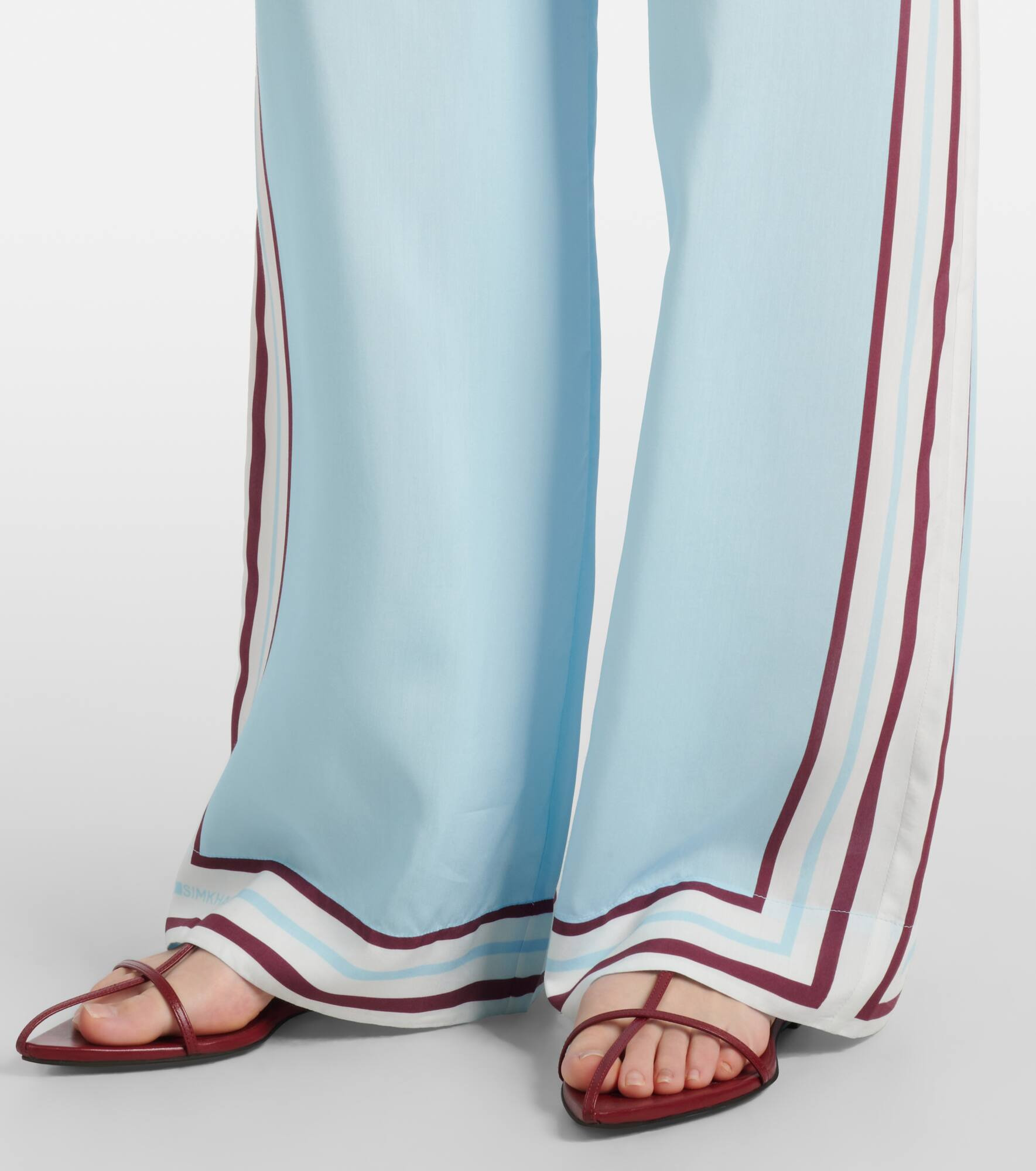 Orissa striped straight pants - 5