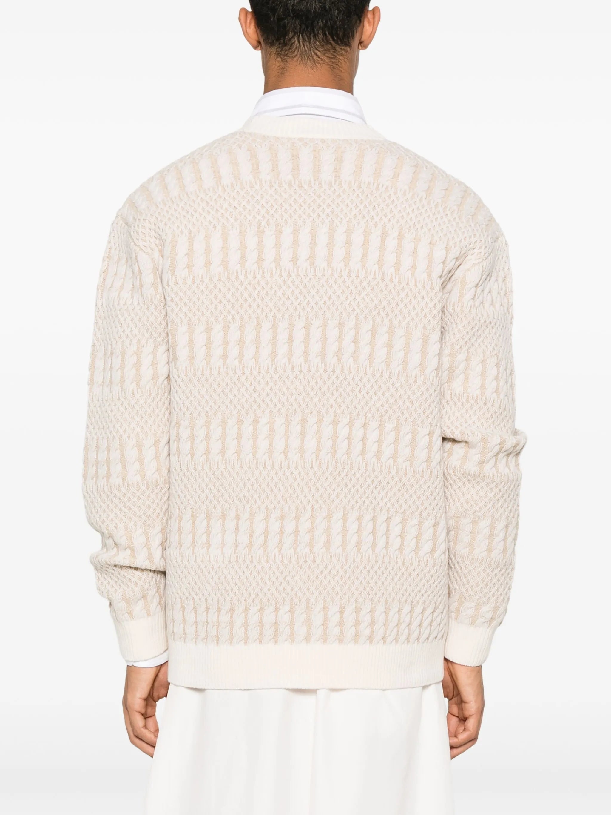 Merino Wool Cardigan - 5