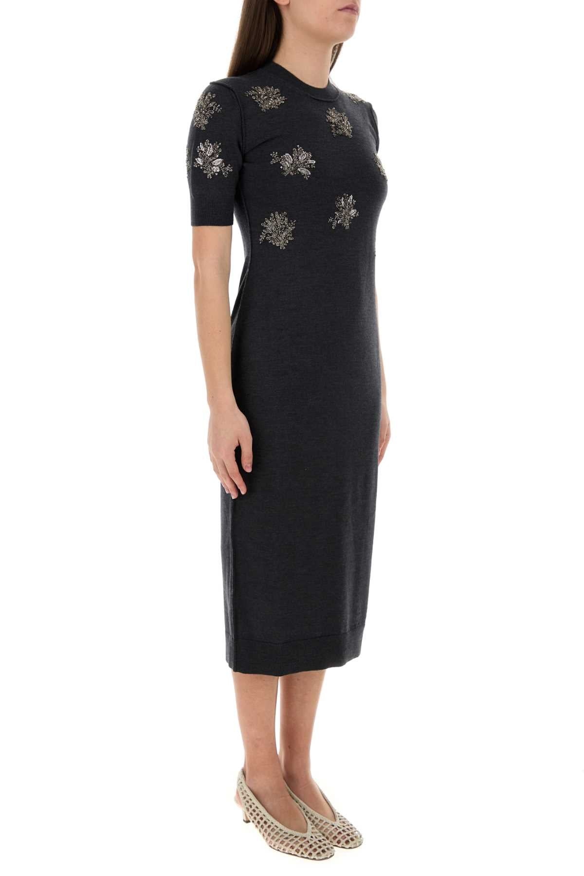 ワンピース Fendi Charcoal Stretch Wool Dress Fendi Charcoal Stretch Wool Dress | italist