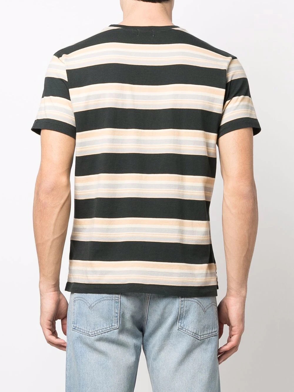 stripe-print T-shirt - 4