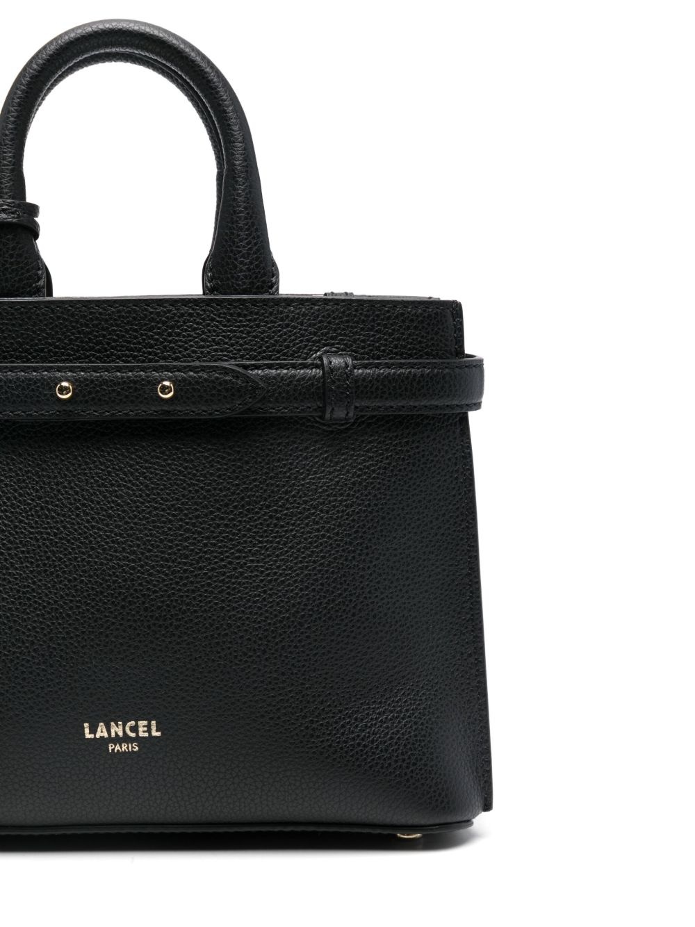 leather tote bag - 4