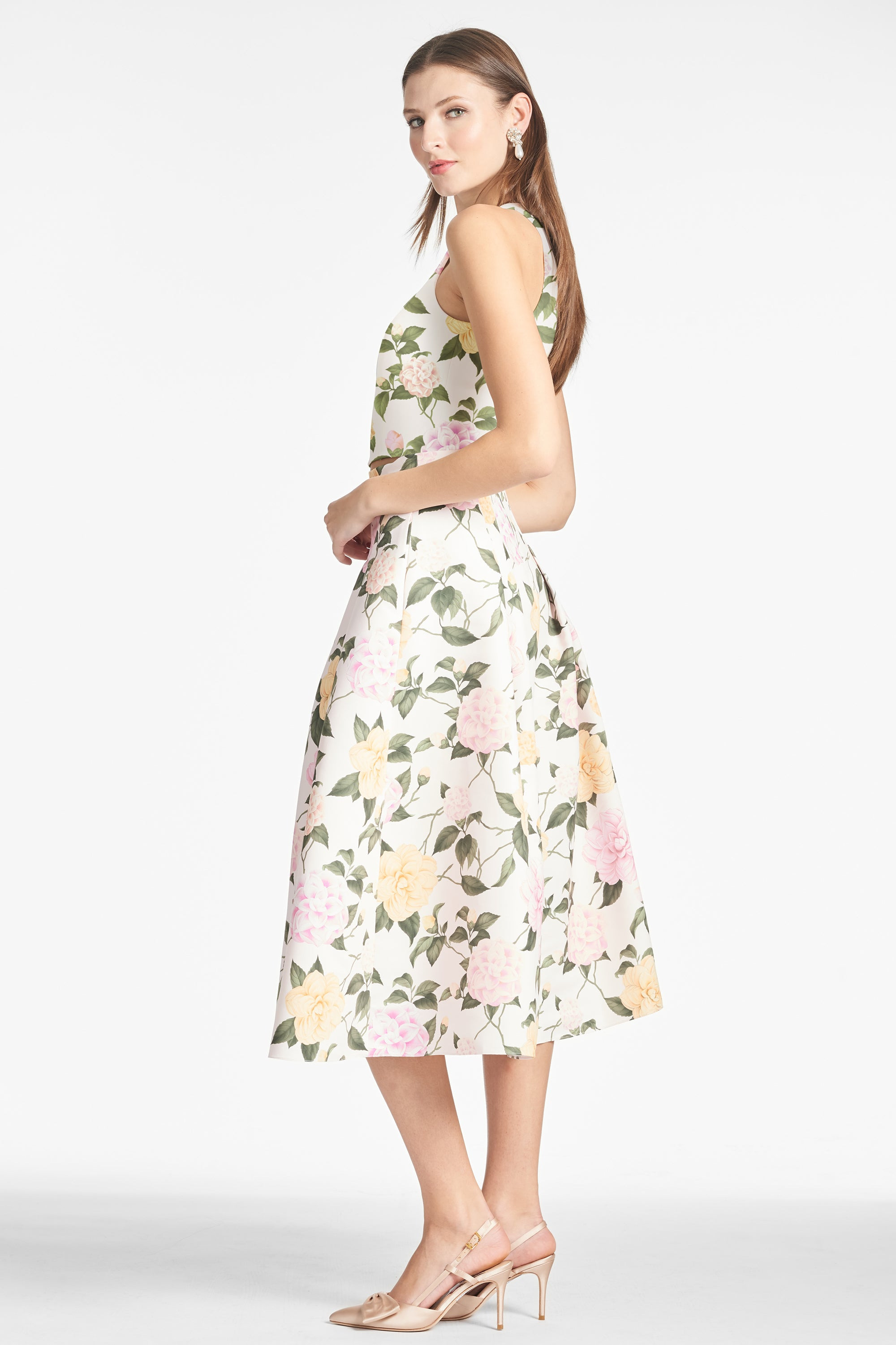 Lydia Skirt - Pink Lemonade Bouquet - 2