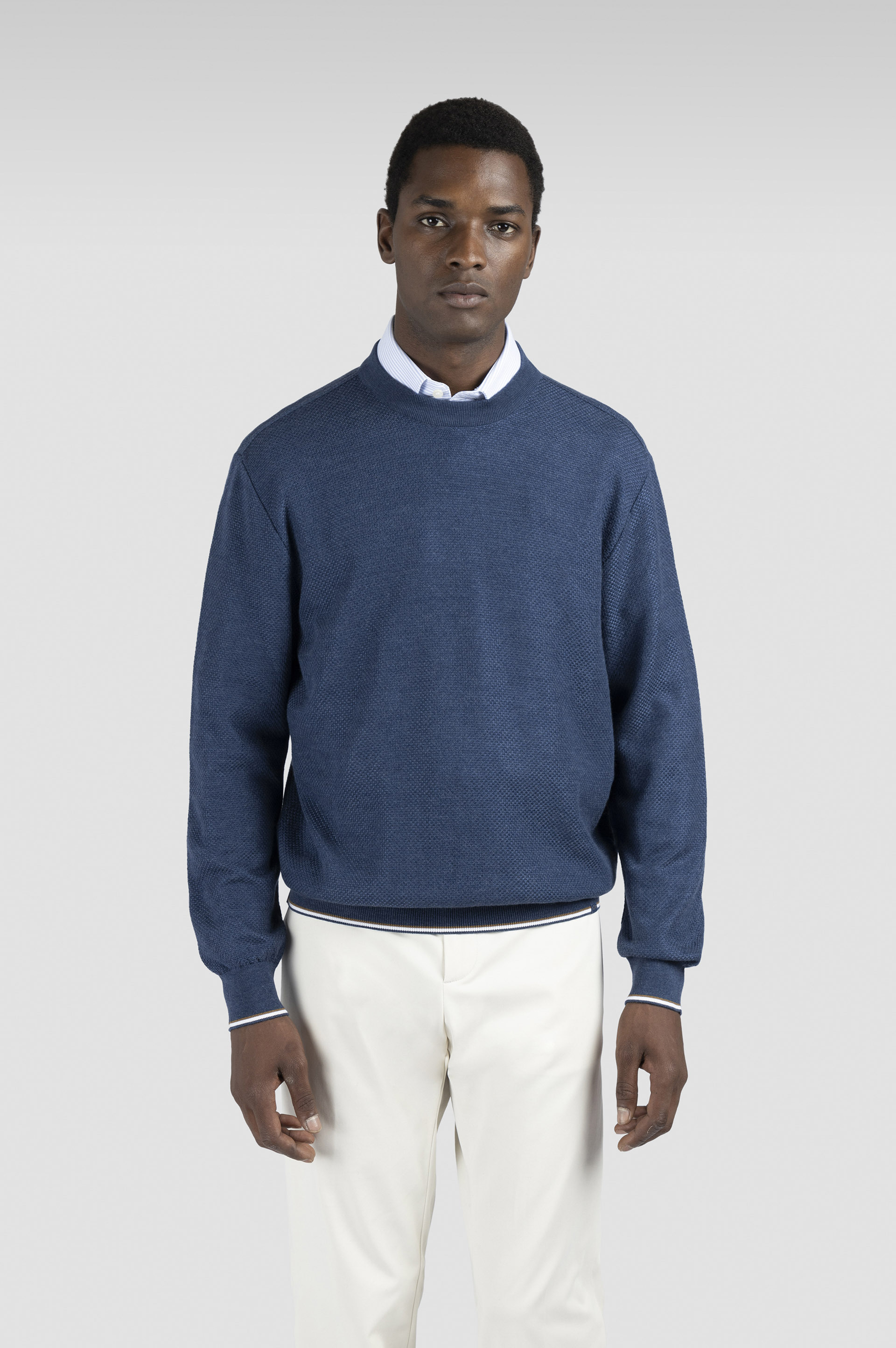 EXTRA SOFT WOOL CREWNECK SWEATER - 6