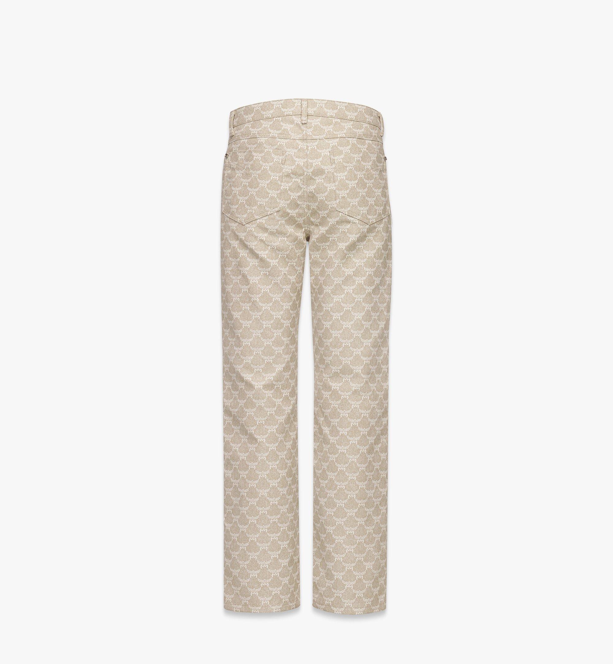 Lauretos Pants in Denim Jacquard - 3