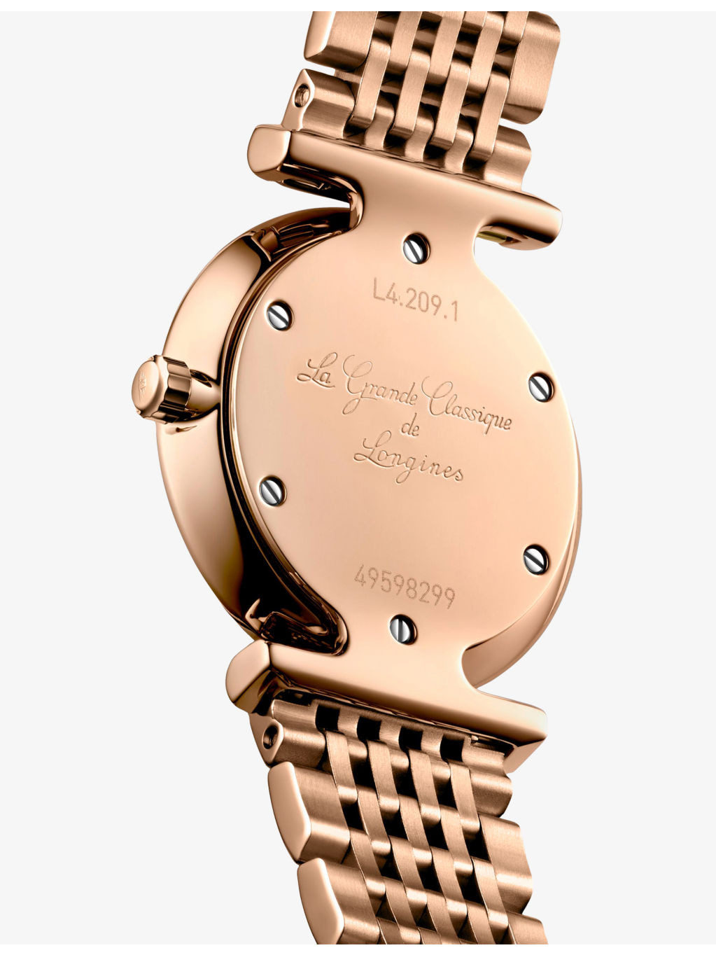 L4.209.1.90.8  La Grande Classique La Grande Classique Rose PVD Coated Stainless-Steel And 0.048ct D - 5