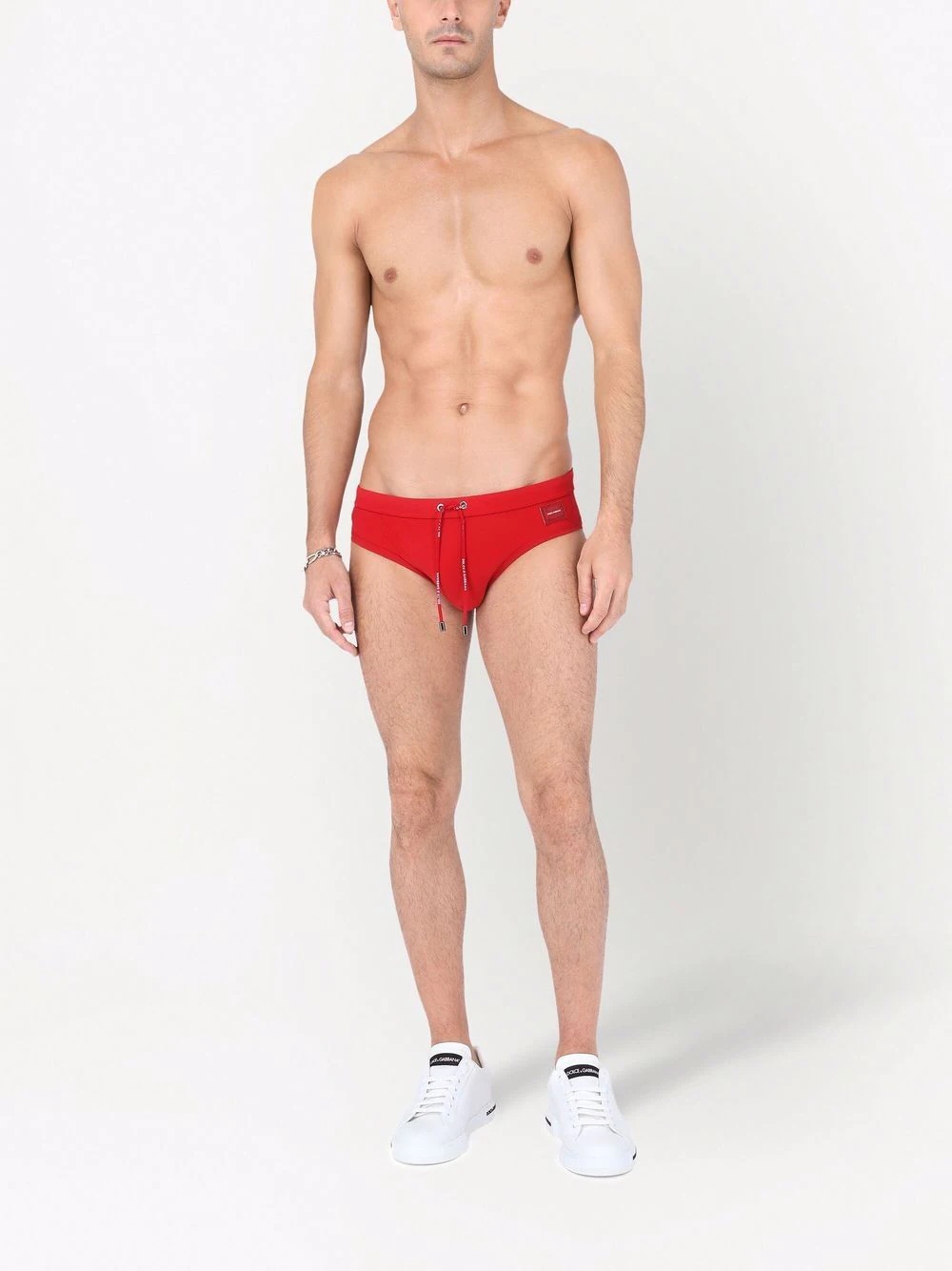 logo swimming briefs - 2