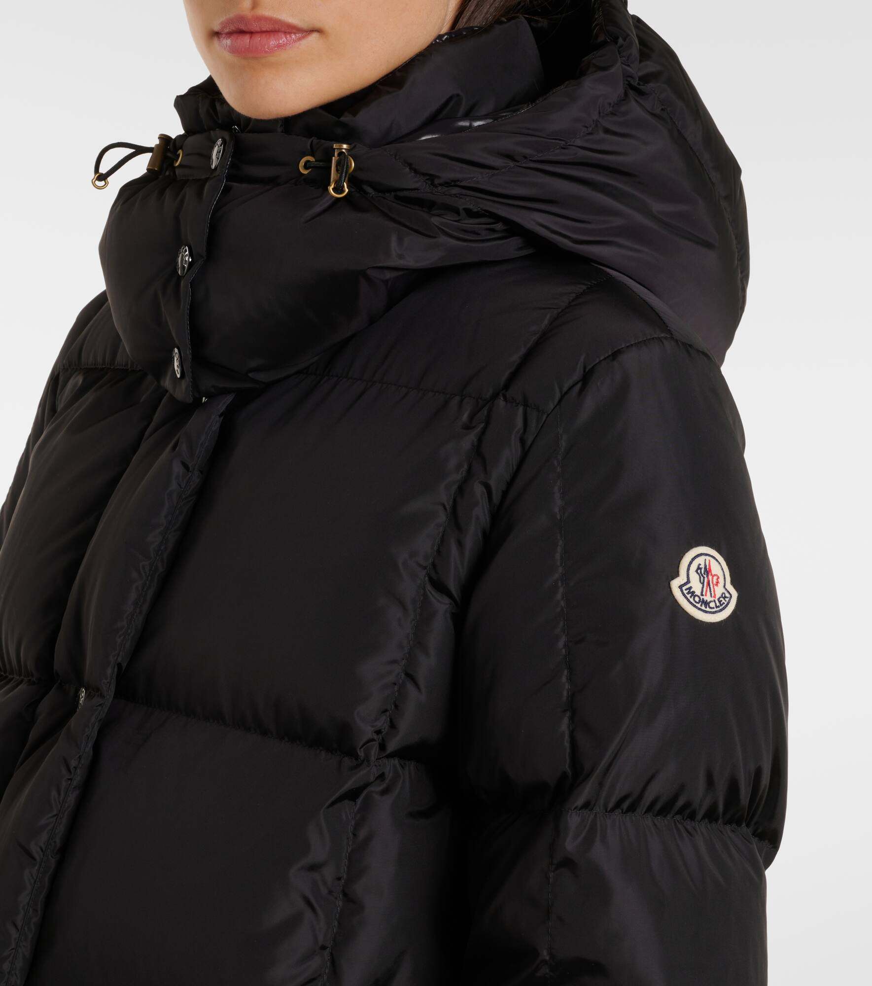 Hooded down coat - 4