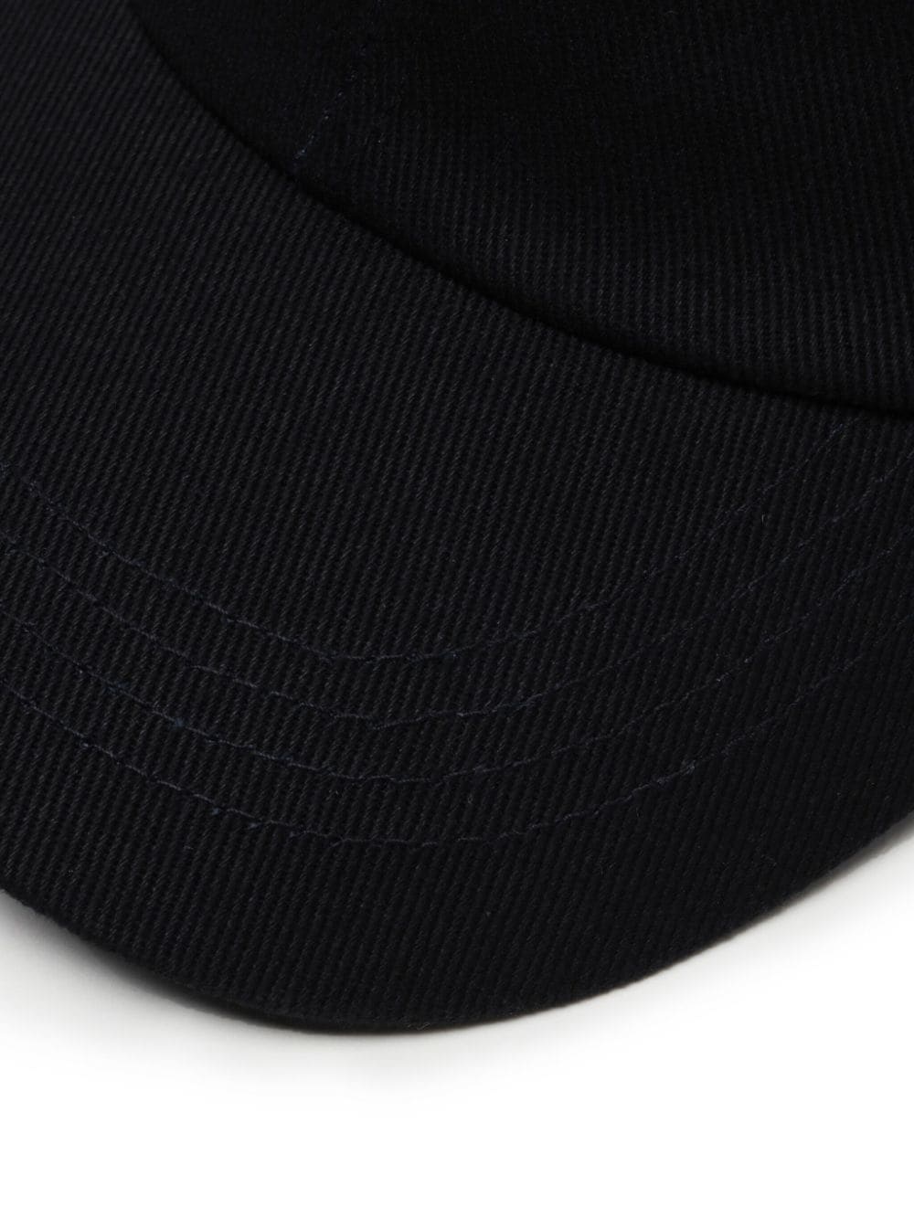 logo-appliquÃ© denim cap - 5