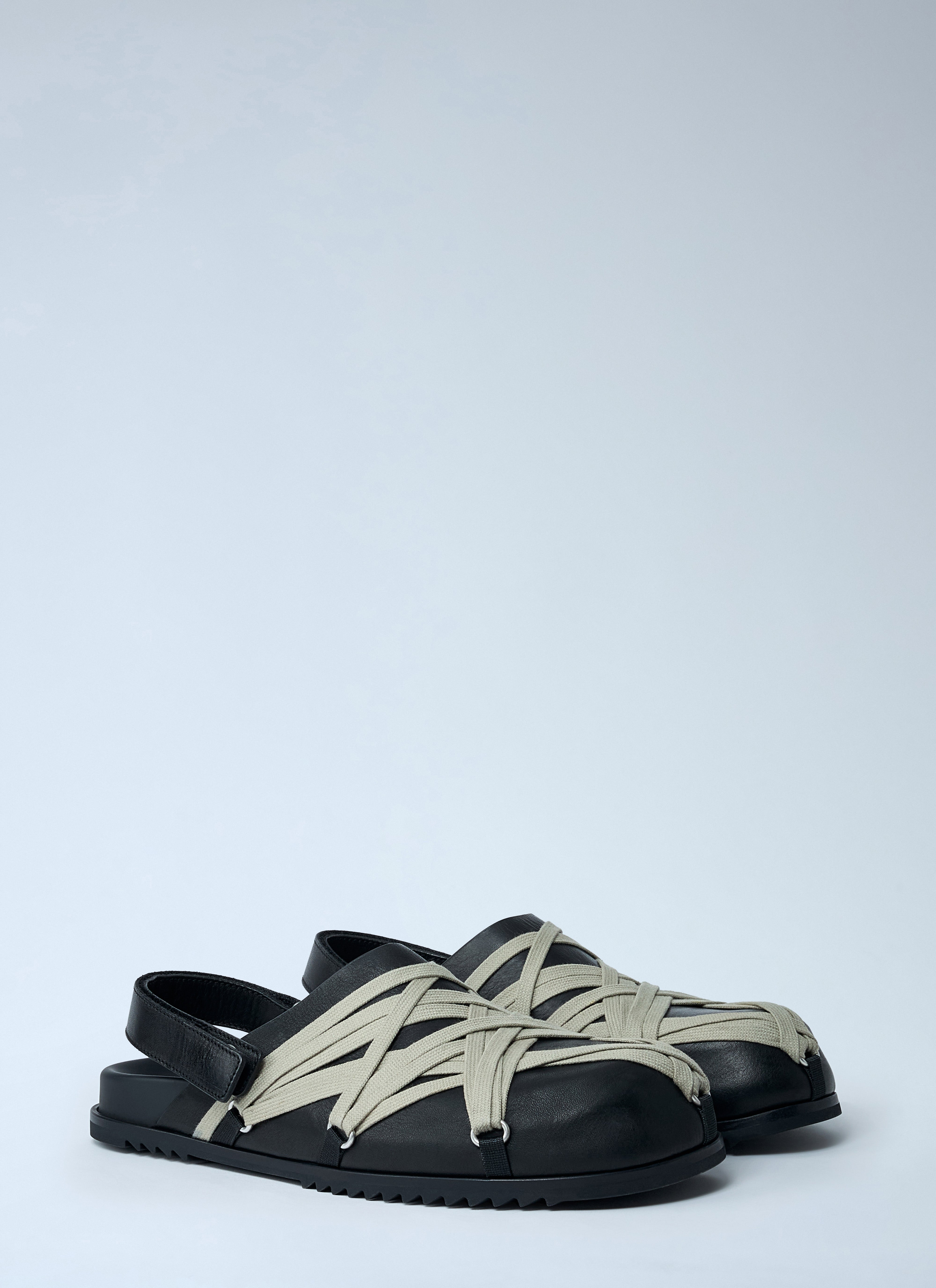 Rick Owens Women Megalace Leather Mules - 2