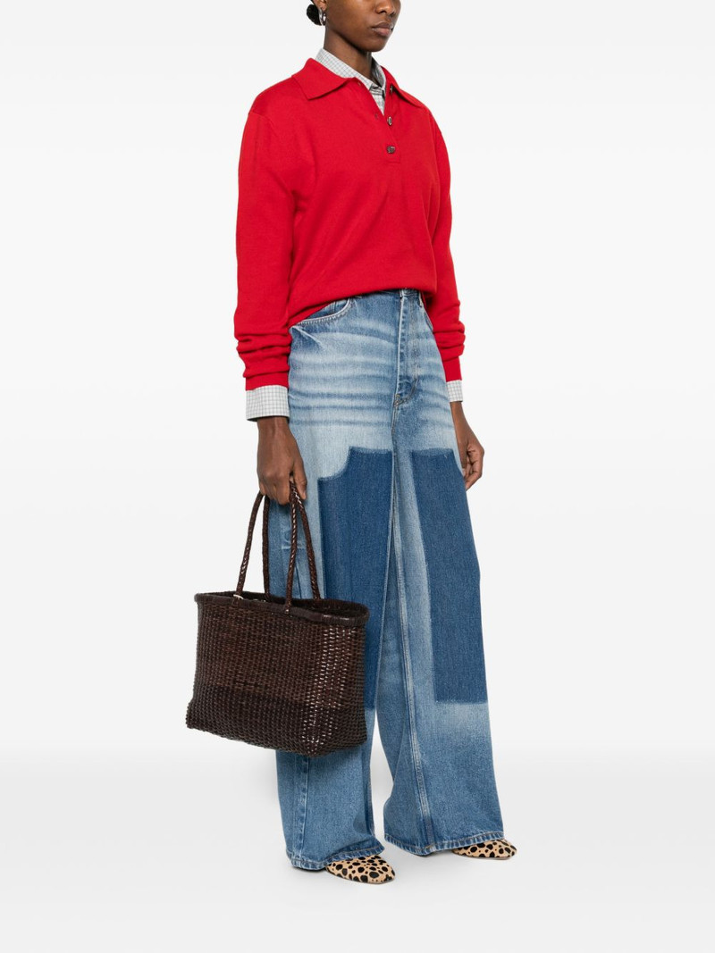 DRAGON DIFFUSION big B Weave woven tote bag outlook