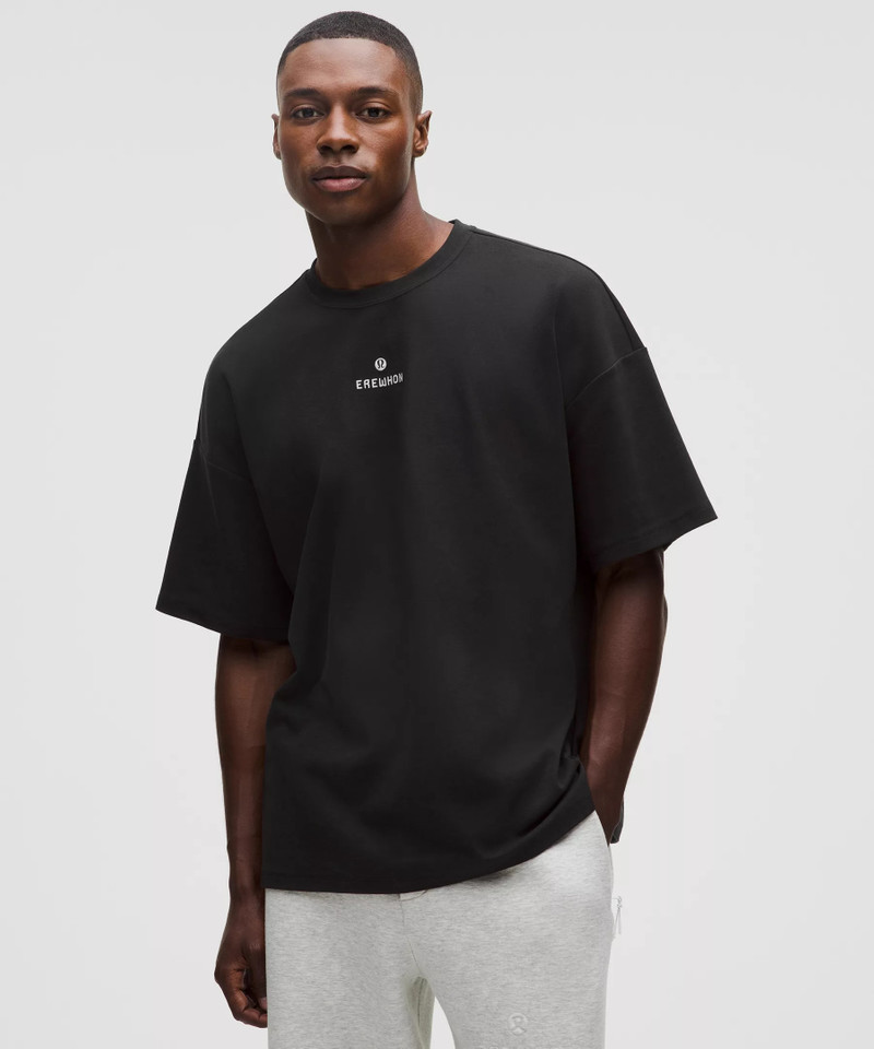 Stretch Cotton-Blend Oversized T-Shirt *Erewhon 1
